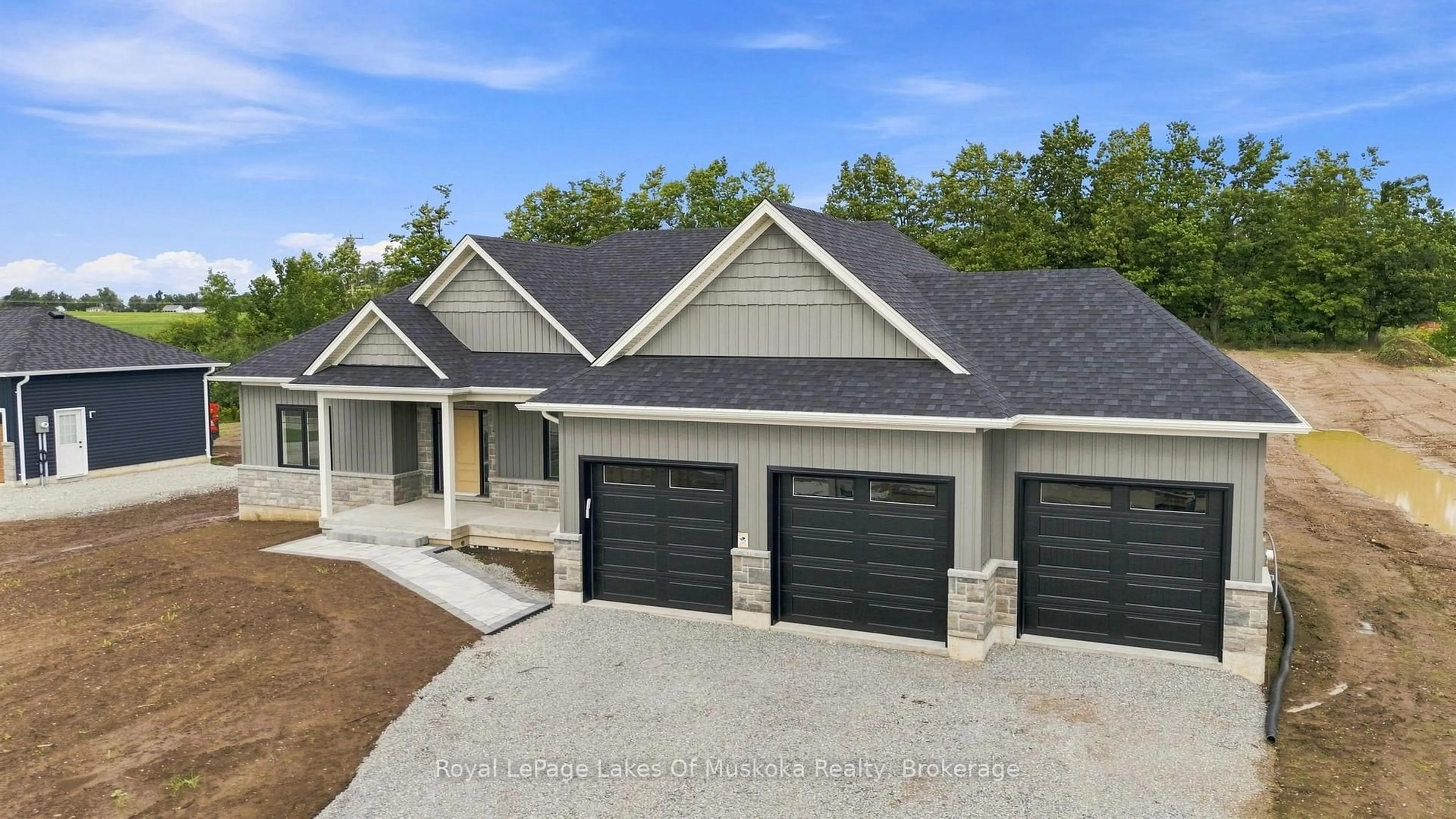 Home with brick exterior material, street for 3 Meadow Acres Rd, Oro-Medonte Ontario L0K 2G1