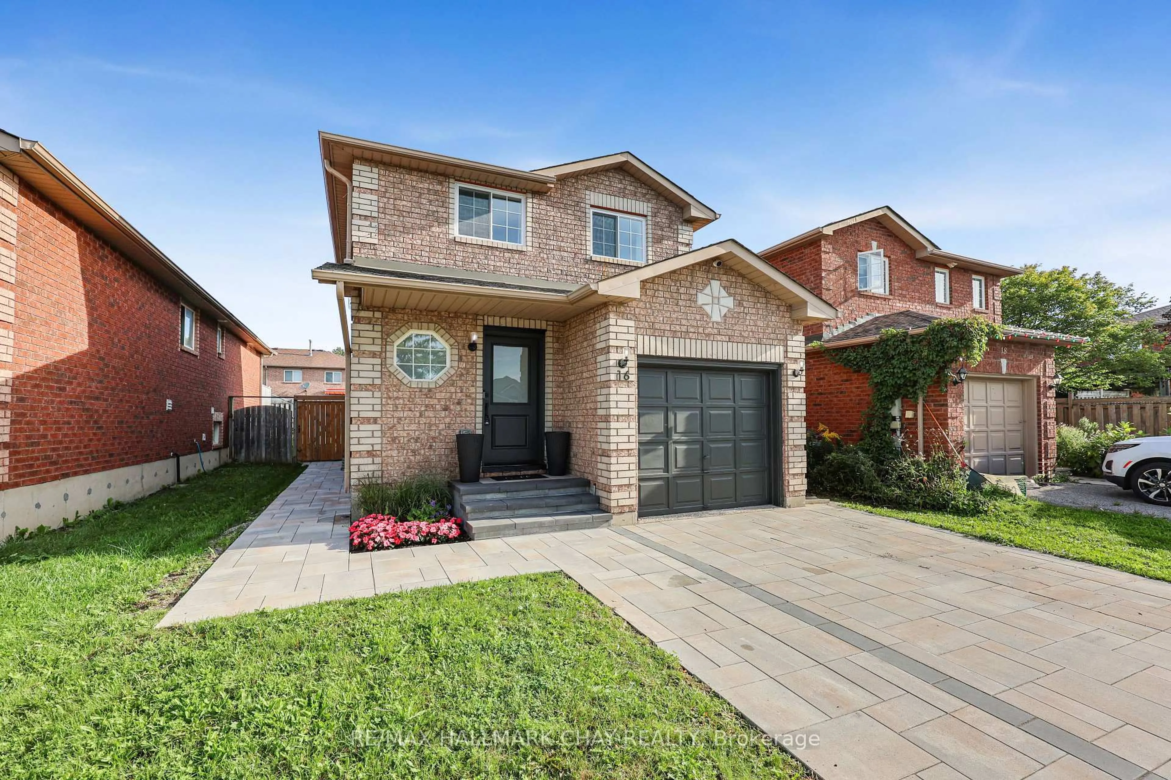 Home with brick exterior material, street for 16 Buggs Gate, Barrie Ontario L4M 7A9