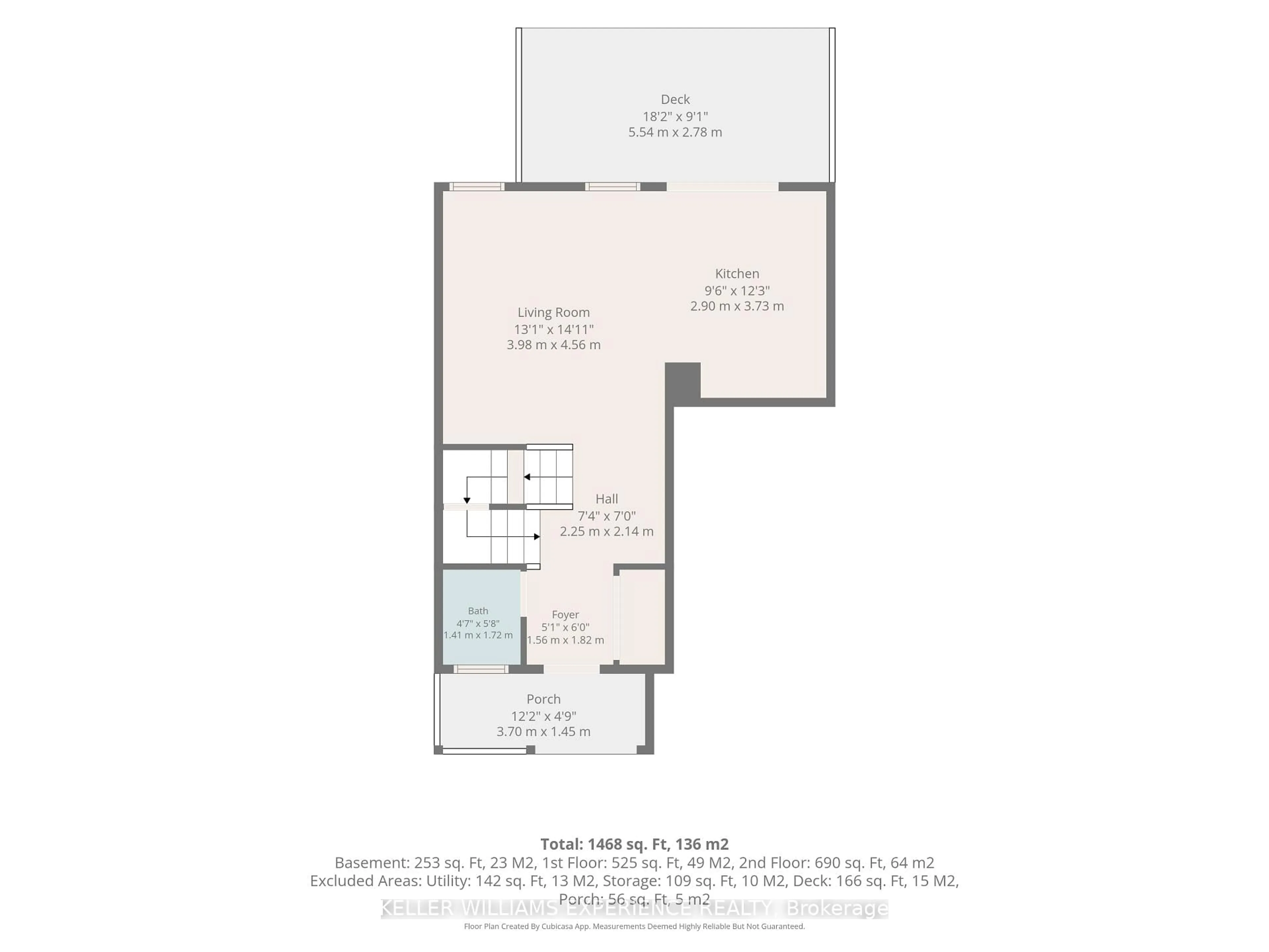 Floor plan for 800 West Ridge Blvd #121, Orillia Ontario L3V 0A1