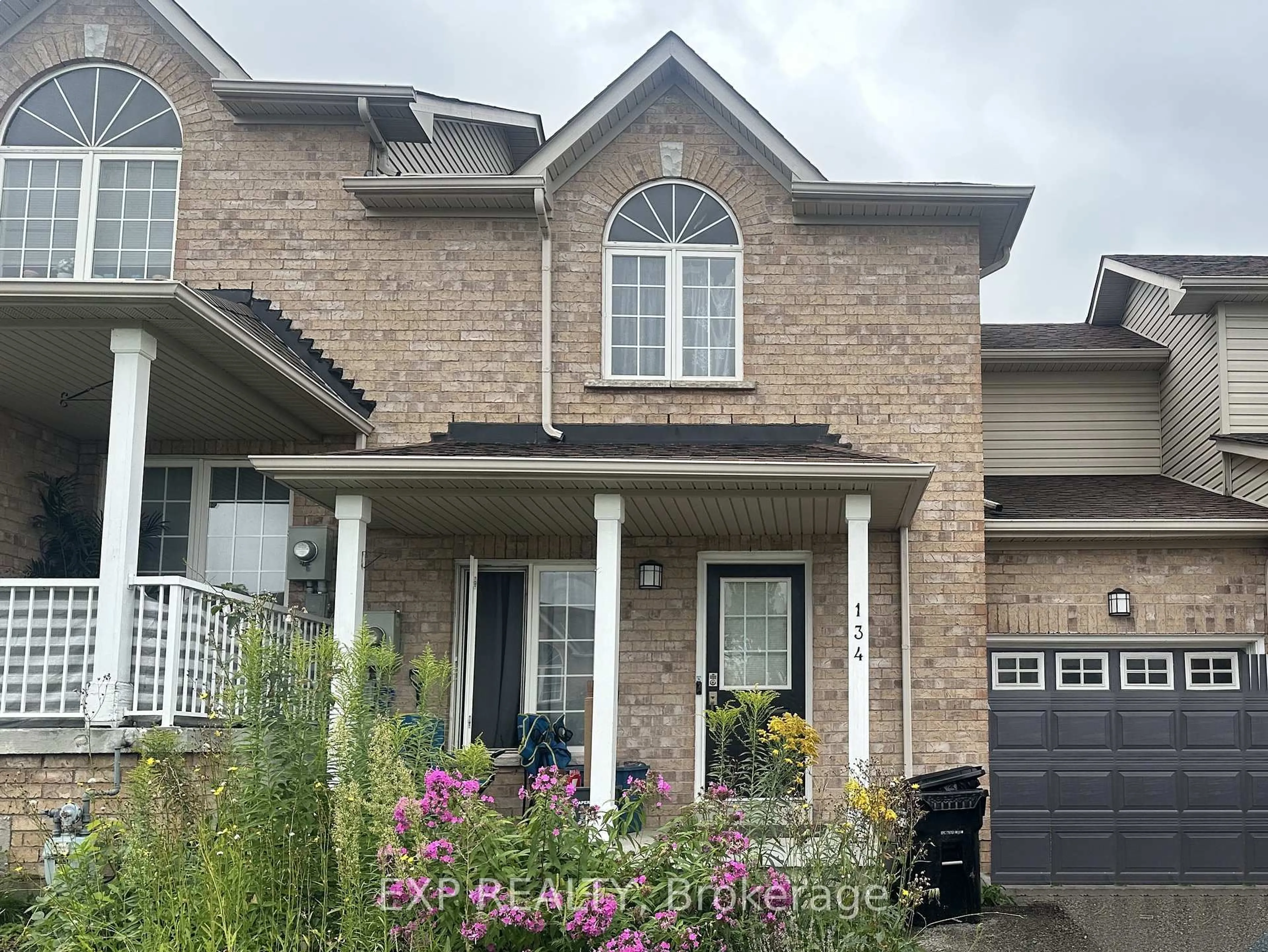 Home with brick exterior material, street for 134 Trevino Circ, Barrie Ontario L4M 6T8