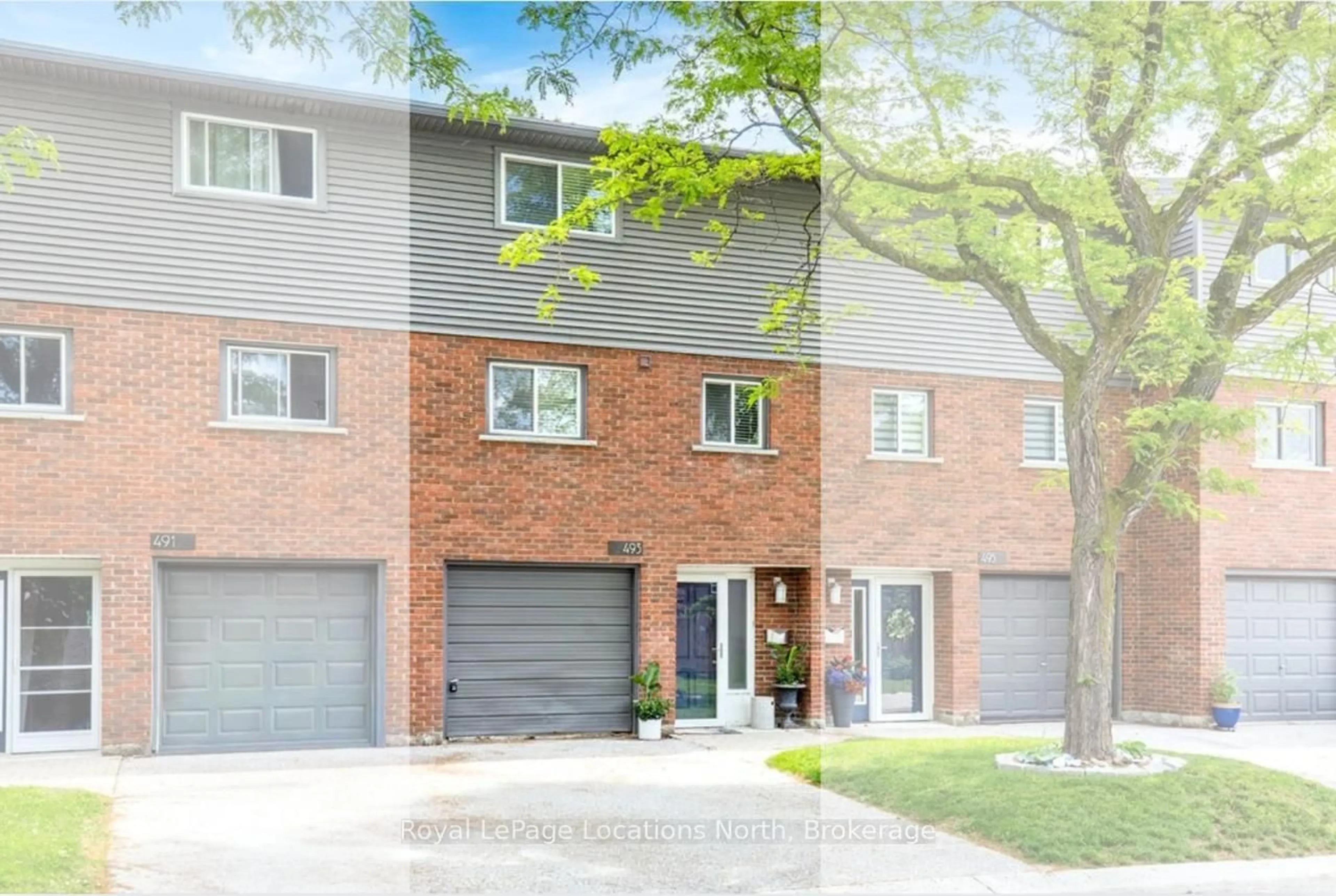 Home with brick exterior material, street for 493 ONTARIO St, Collingwood Ontario L9Y 4B9
