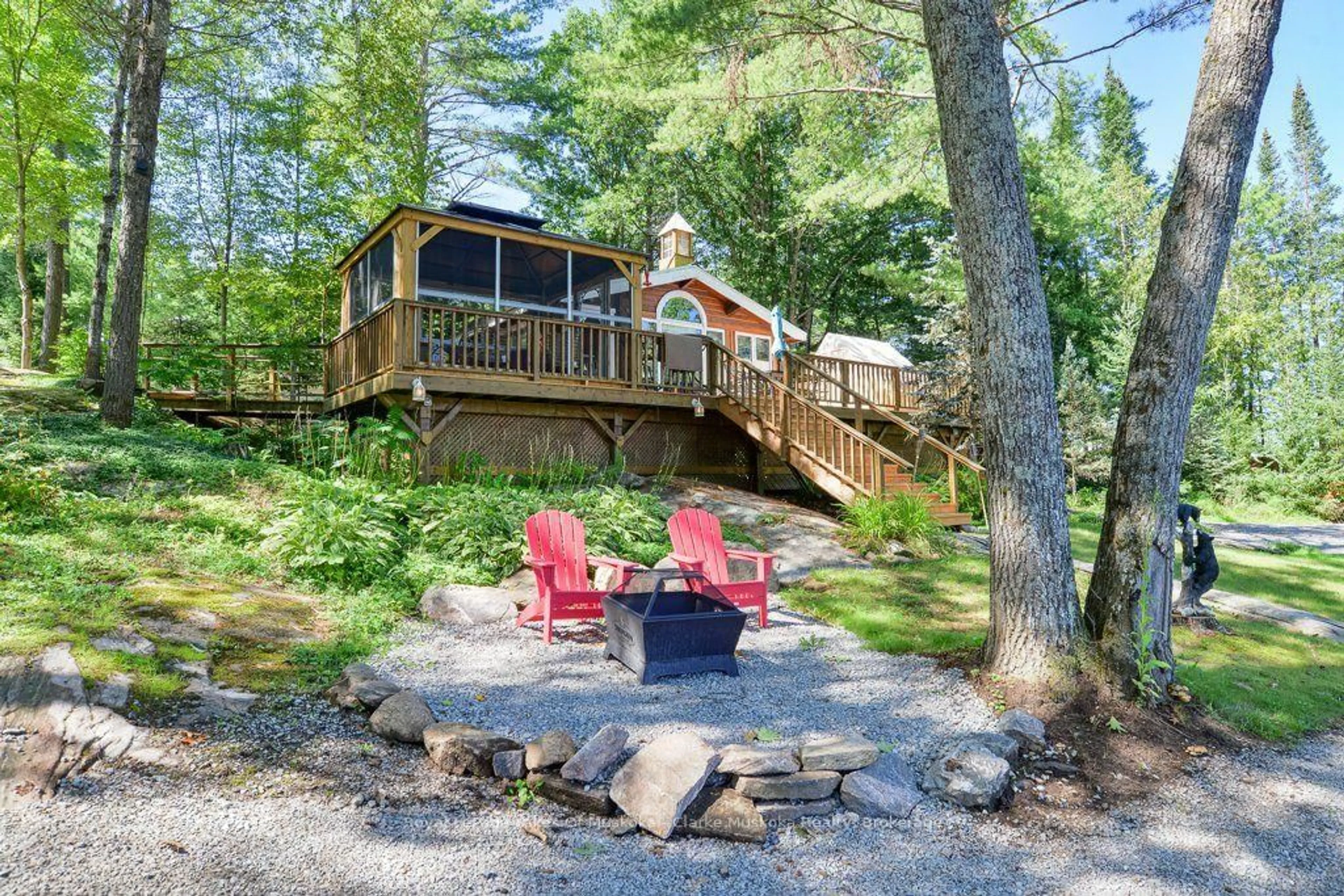 Patio, water/lake/river/ocean view for 4376 Marr Lane, Severn Ontario P0C 1M0