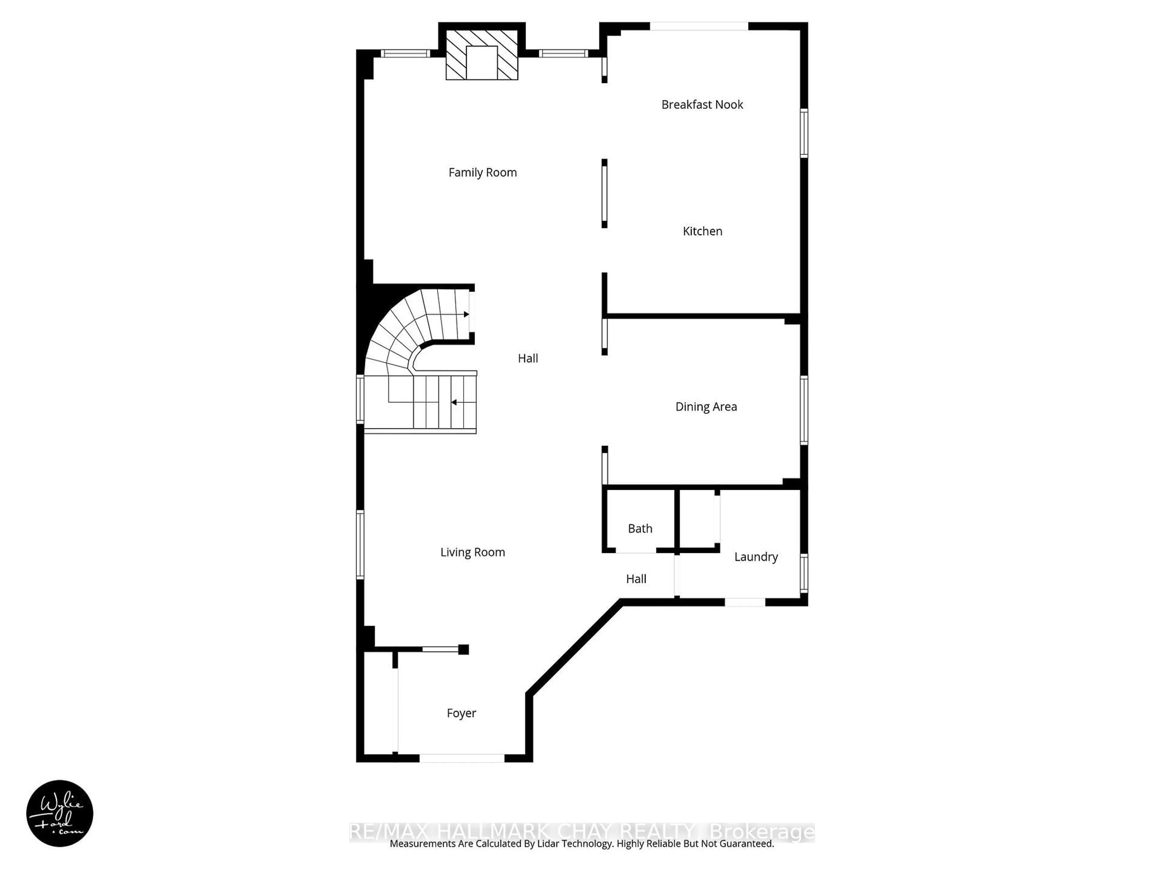Floor plan for 12 Orleans Ave, Barrie Ontario L4M 0B1