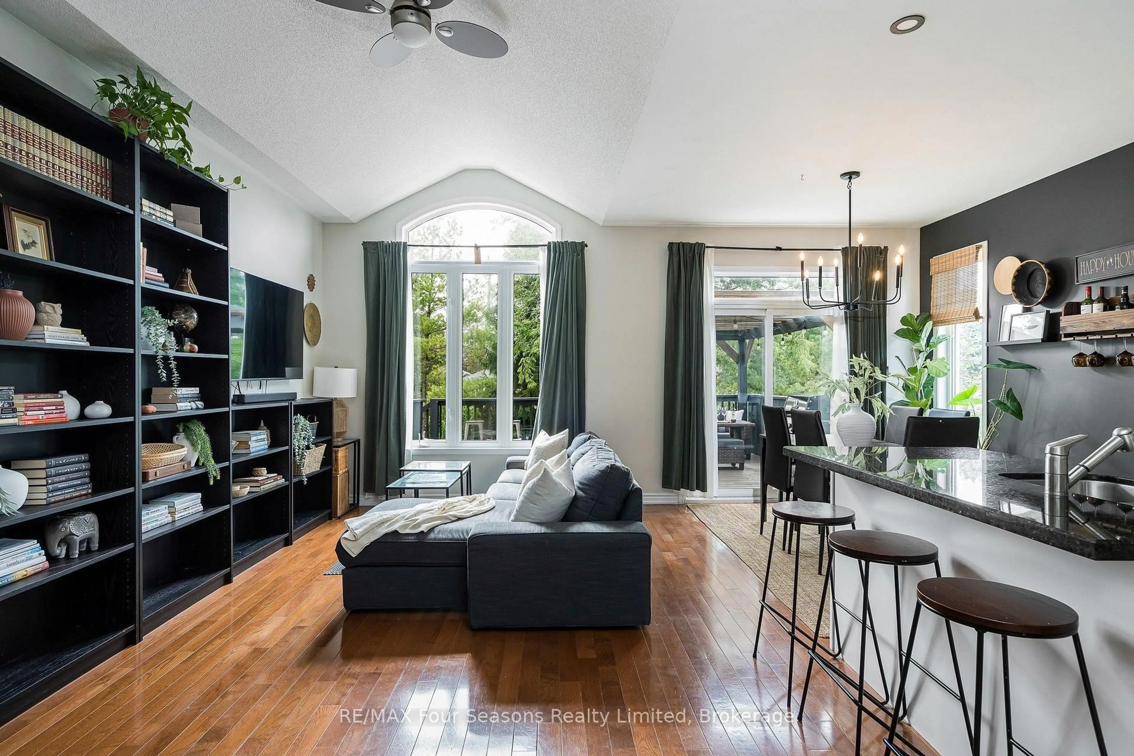 Living room with furniture, unknown for 32 Christy Dr, Wasaga Beach Ontario L9Z 1C9