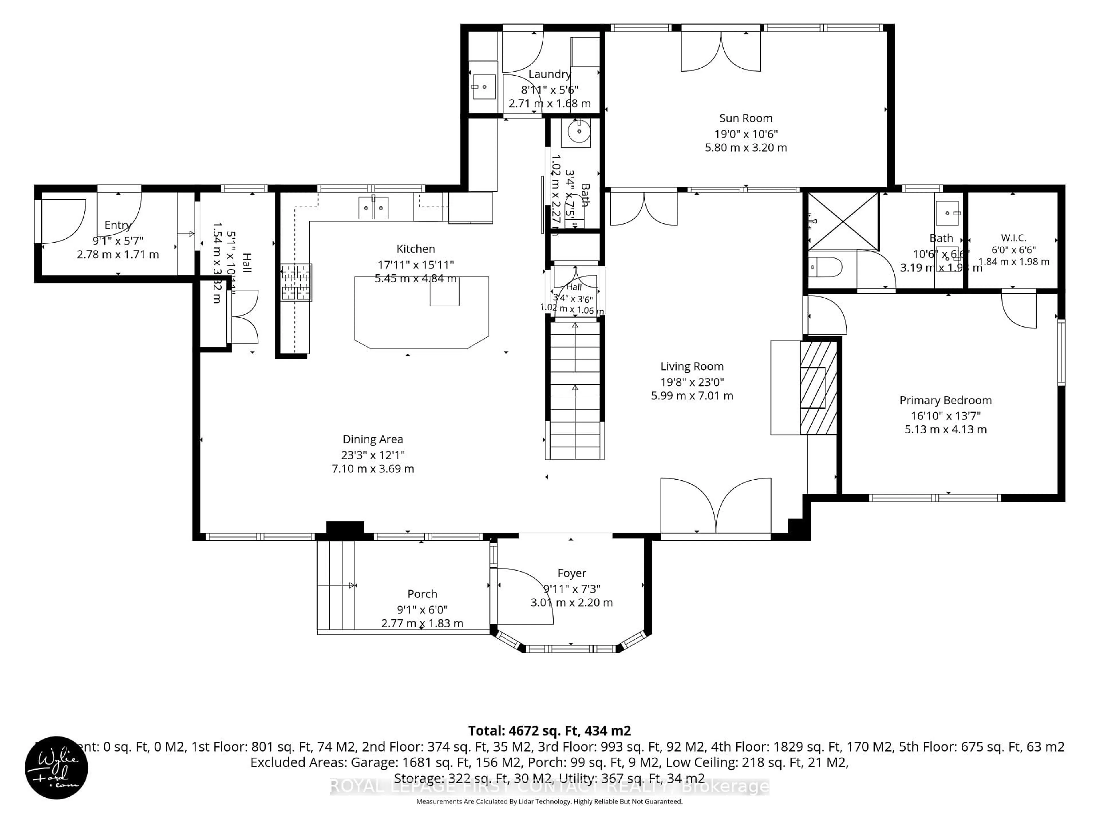 Floor plan for 1772 10 Line, Oro-Medonte Ontario L0L 1T0