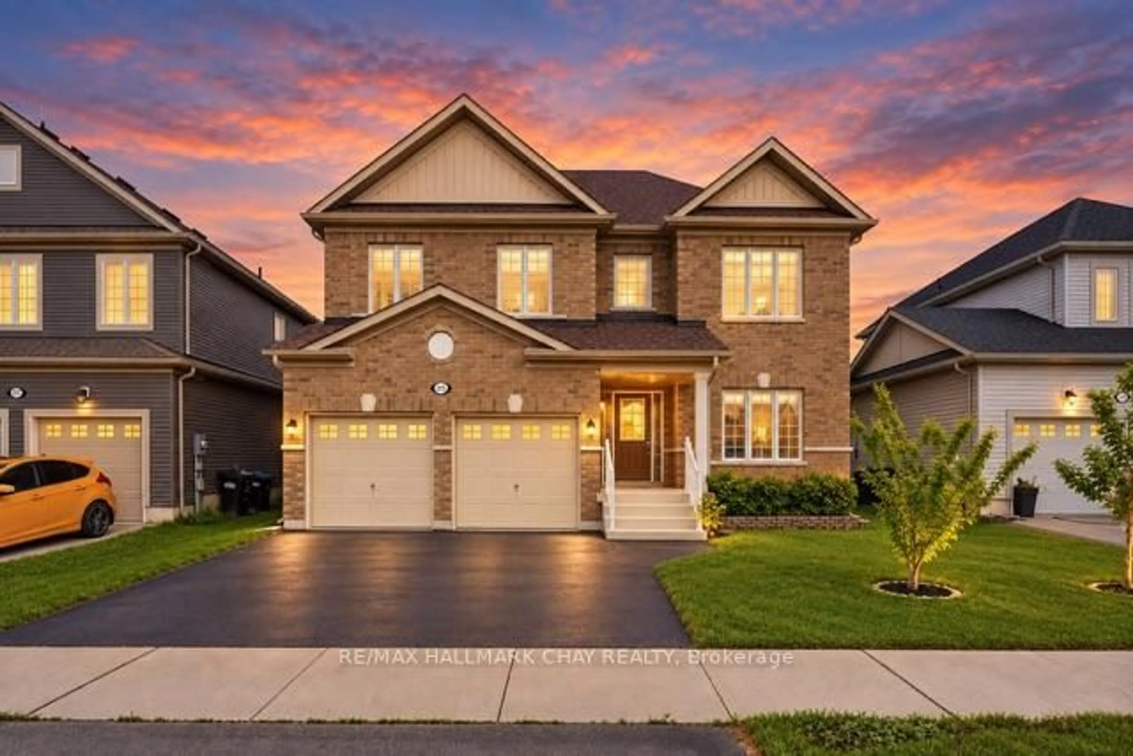 Home with brick exterior material, street for 215 Breton St, Clearview Ontario L0M 1S0