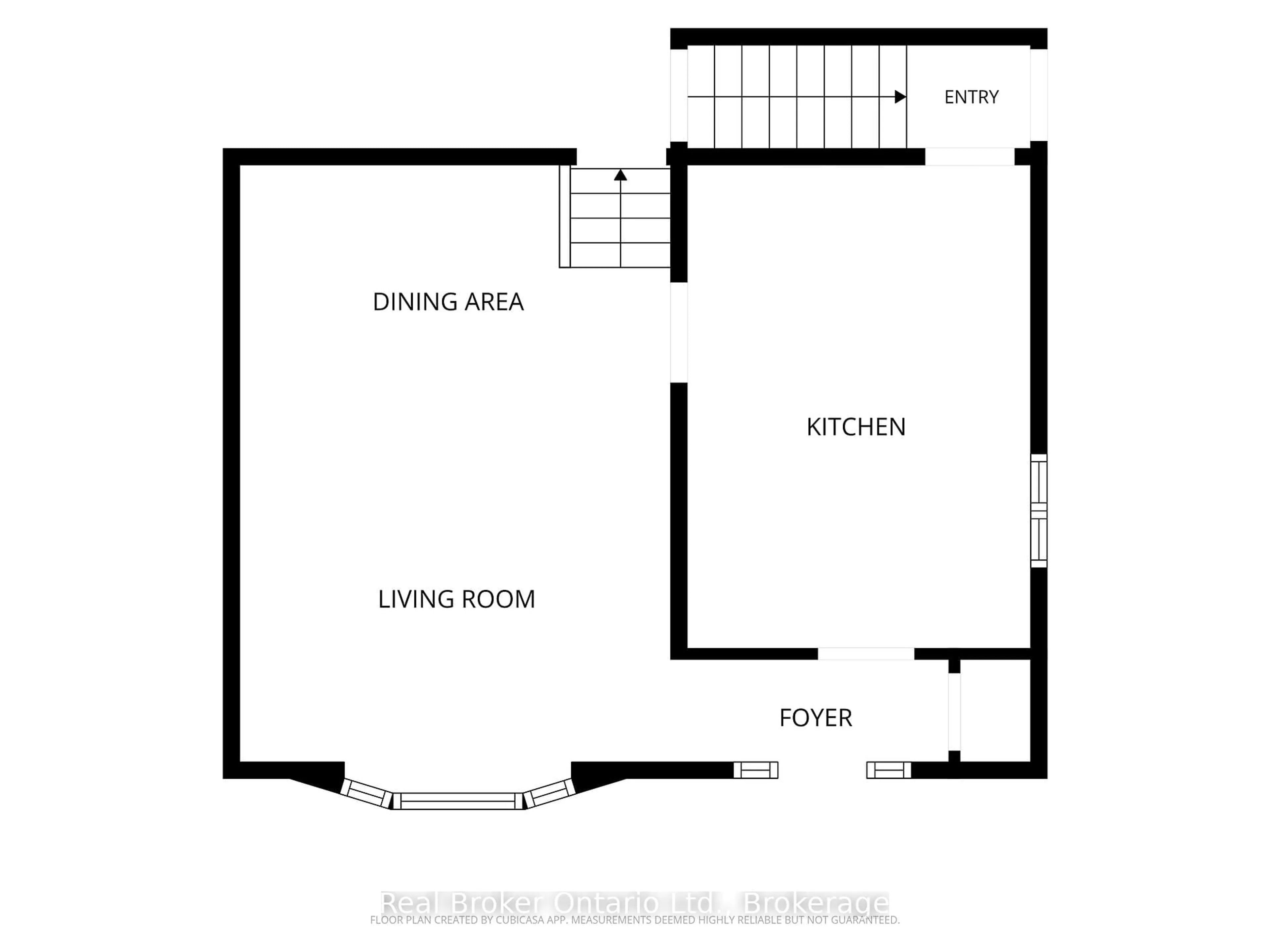 Floor plan for 647 Manly St, Midland Ontario L4R 3G7