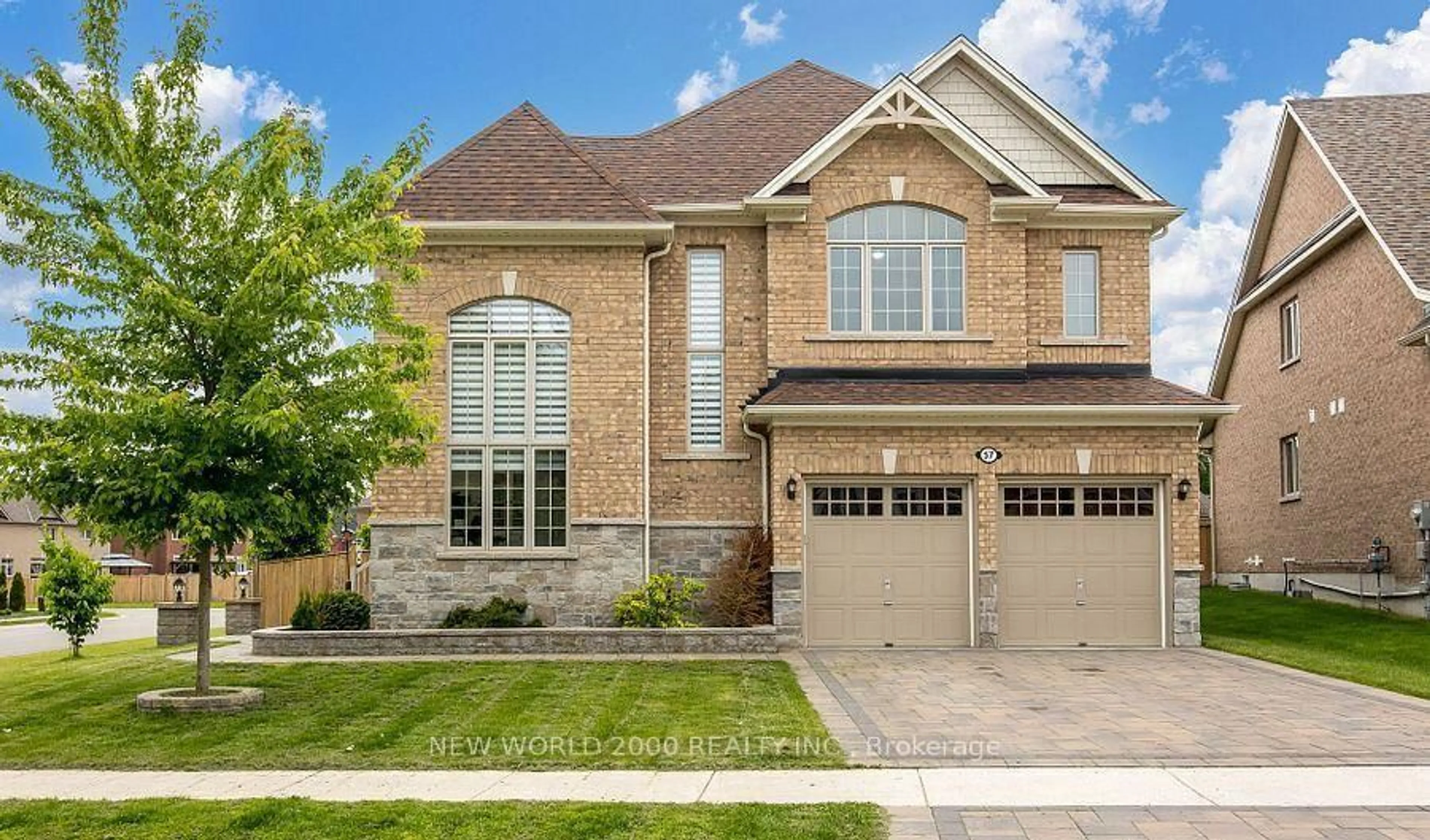Home with brick exterior material, street for 57 Victoria Wood Ave, Springwater Ontario L9X 1Z8