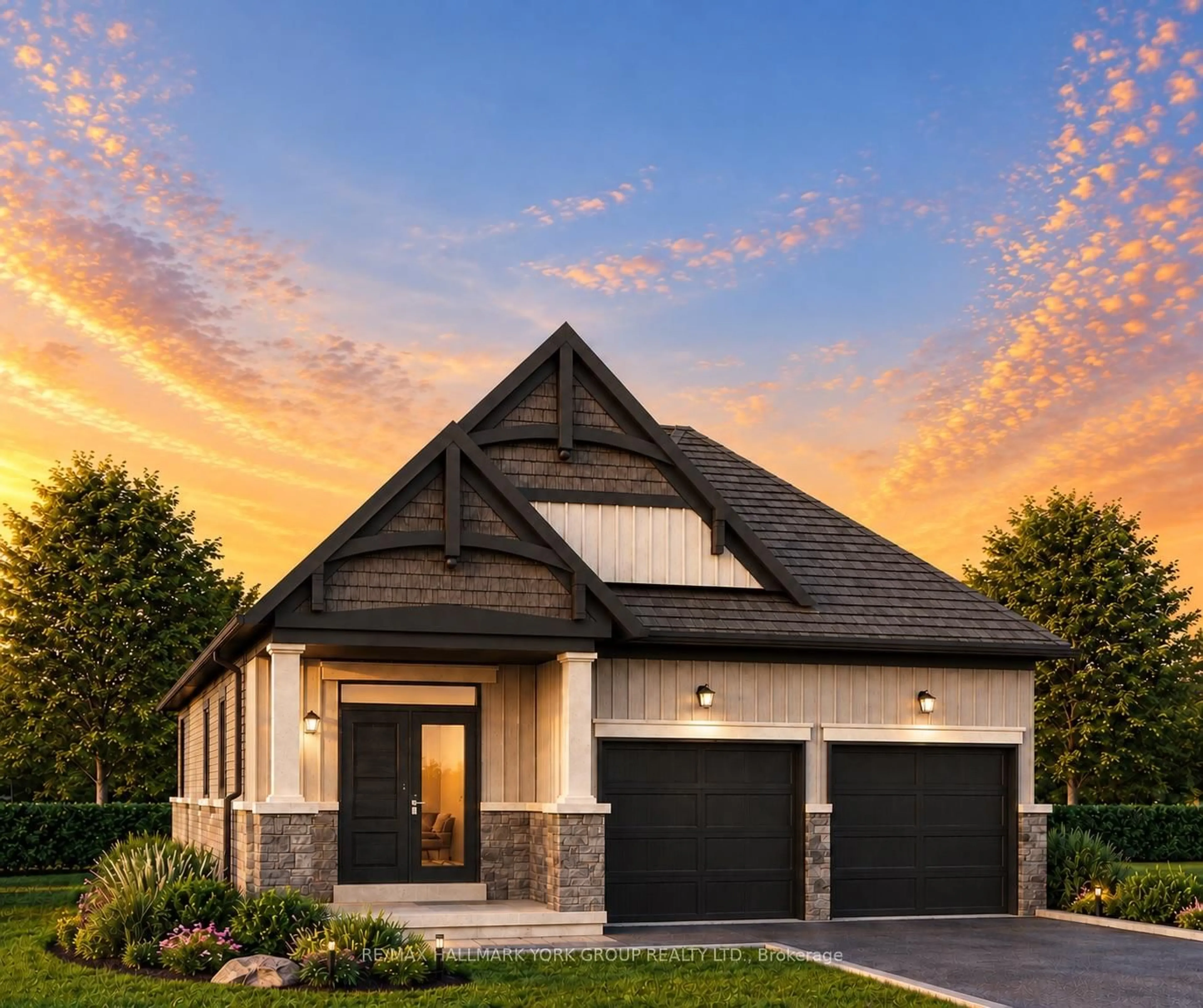 Home with brick exterior material, street for 3139 Orion Blvd, Orillia Ontario 00000