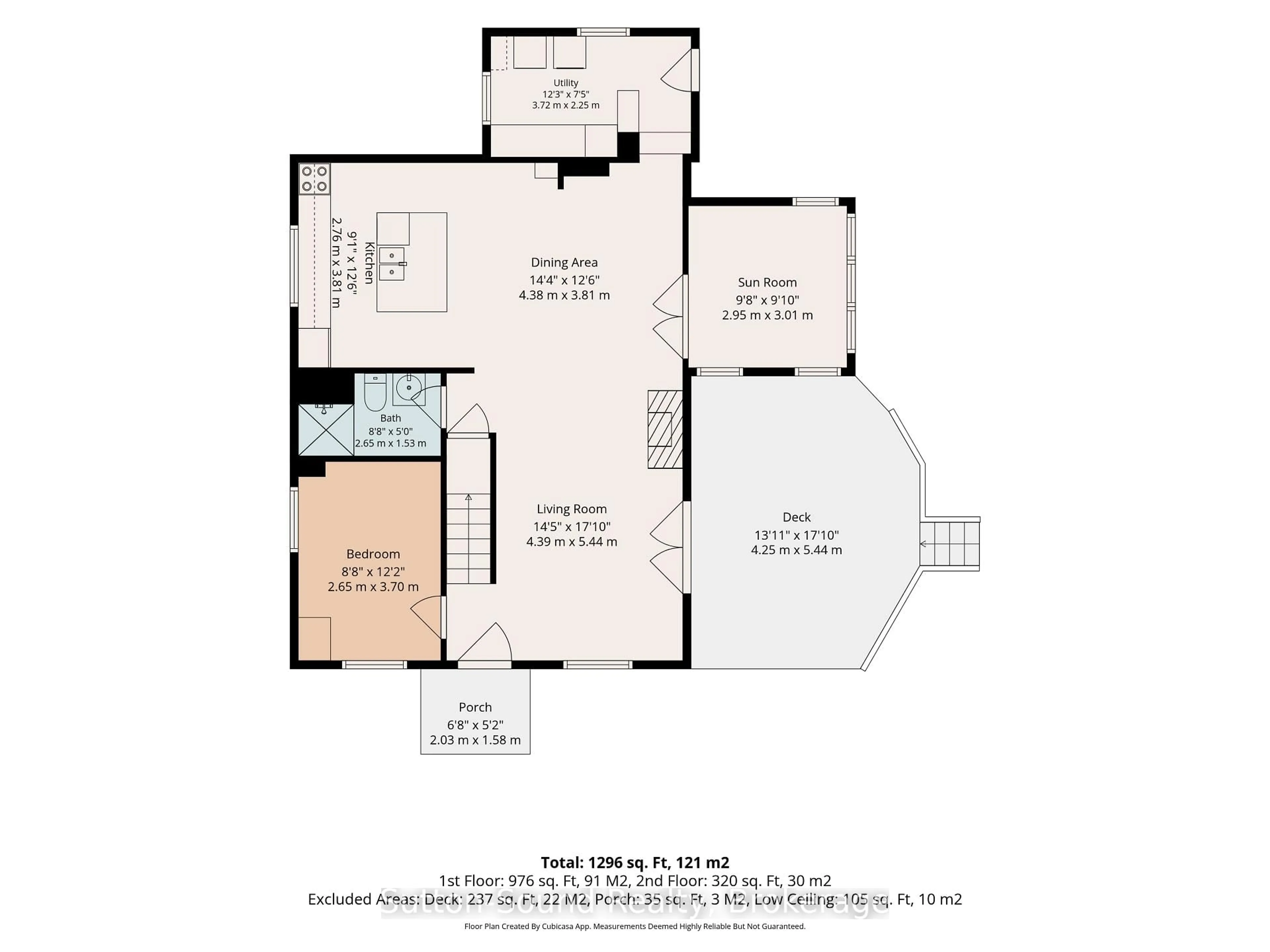 Floor plan for 307 Fourth St, Collingwood Ontario L9Y 3B2