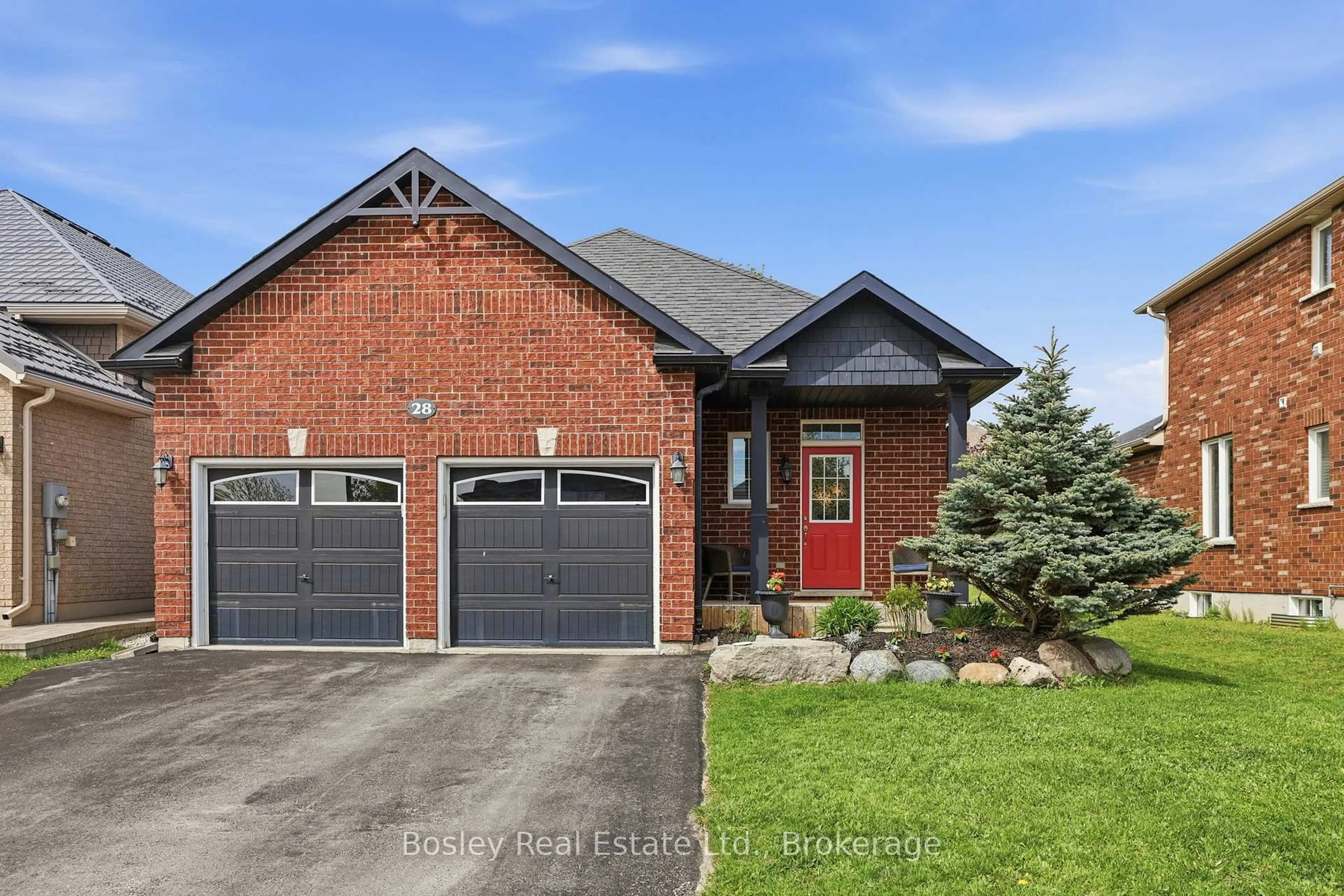 Home with brick exterior material, street for 28 Clark St, Collingwood Ontario L9Y 0H9