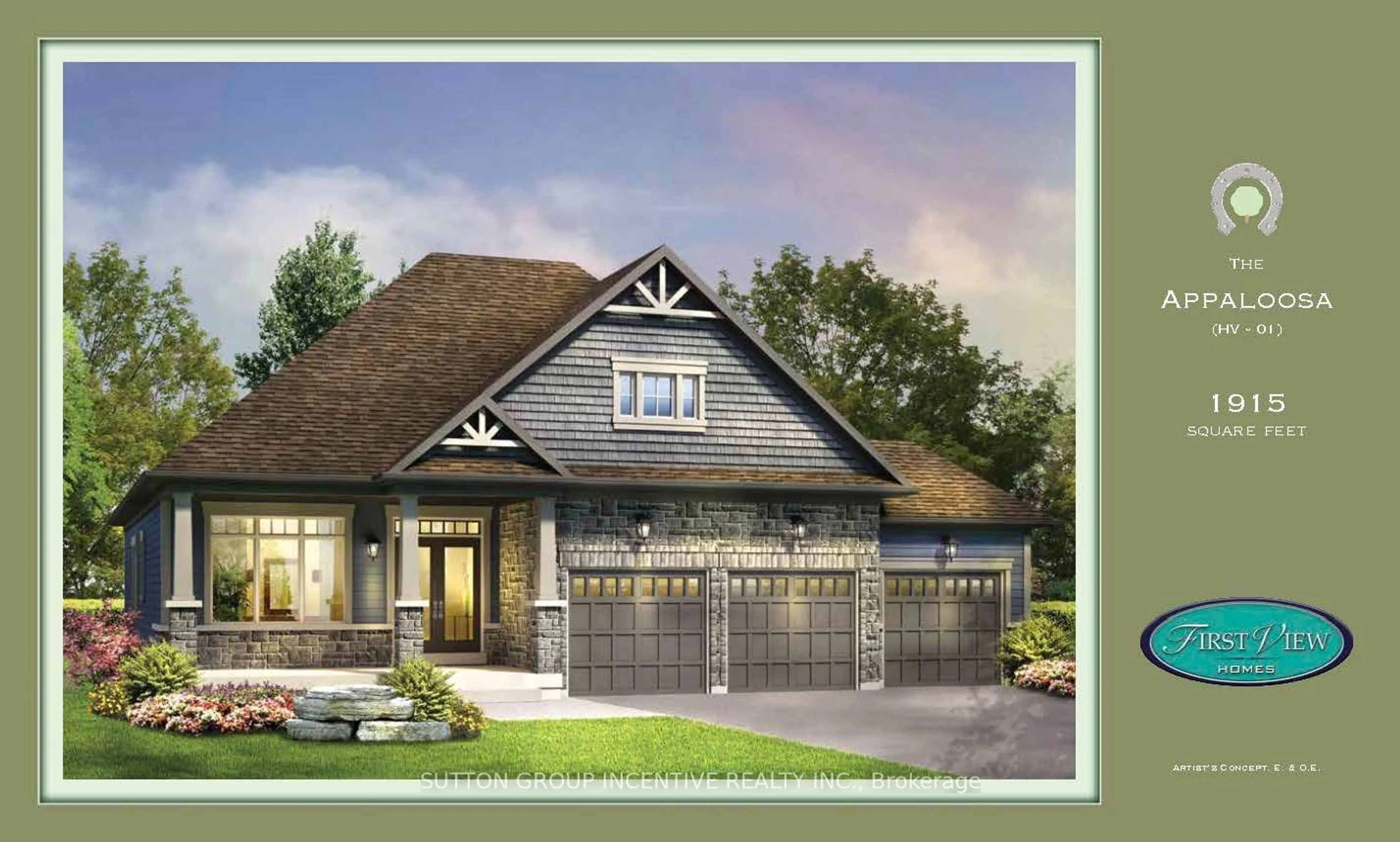 Home with brick exterior material for Lot 7 Cottonwood St, Springwater Ontario L0L 1Y2
