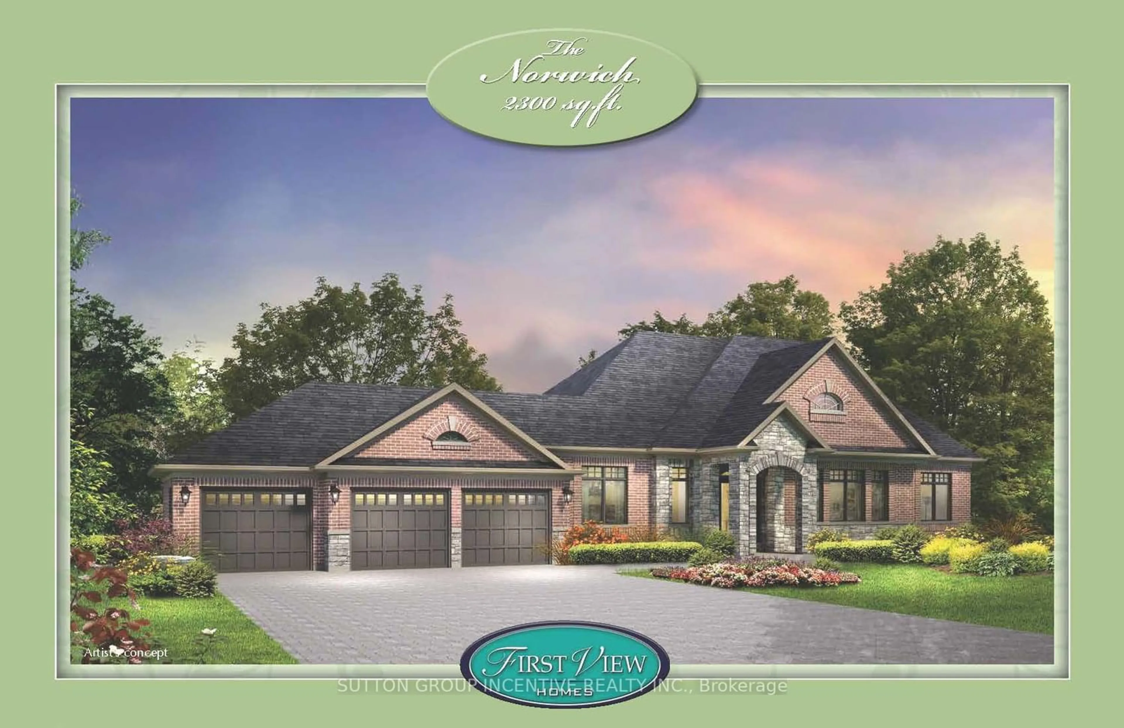 Home with brick exterior material for Lot 4 Cottonwood St, Springwater Ontario L0L 1Y2