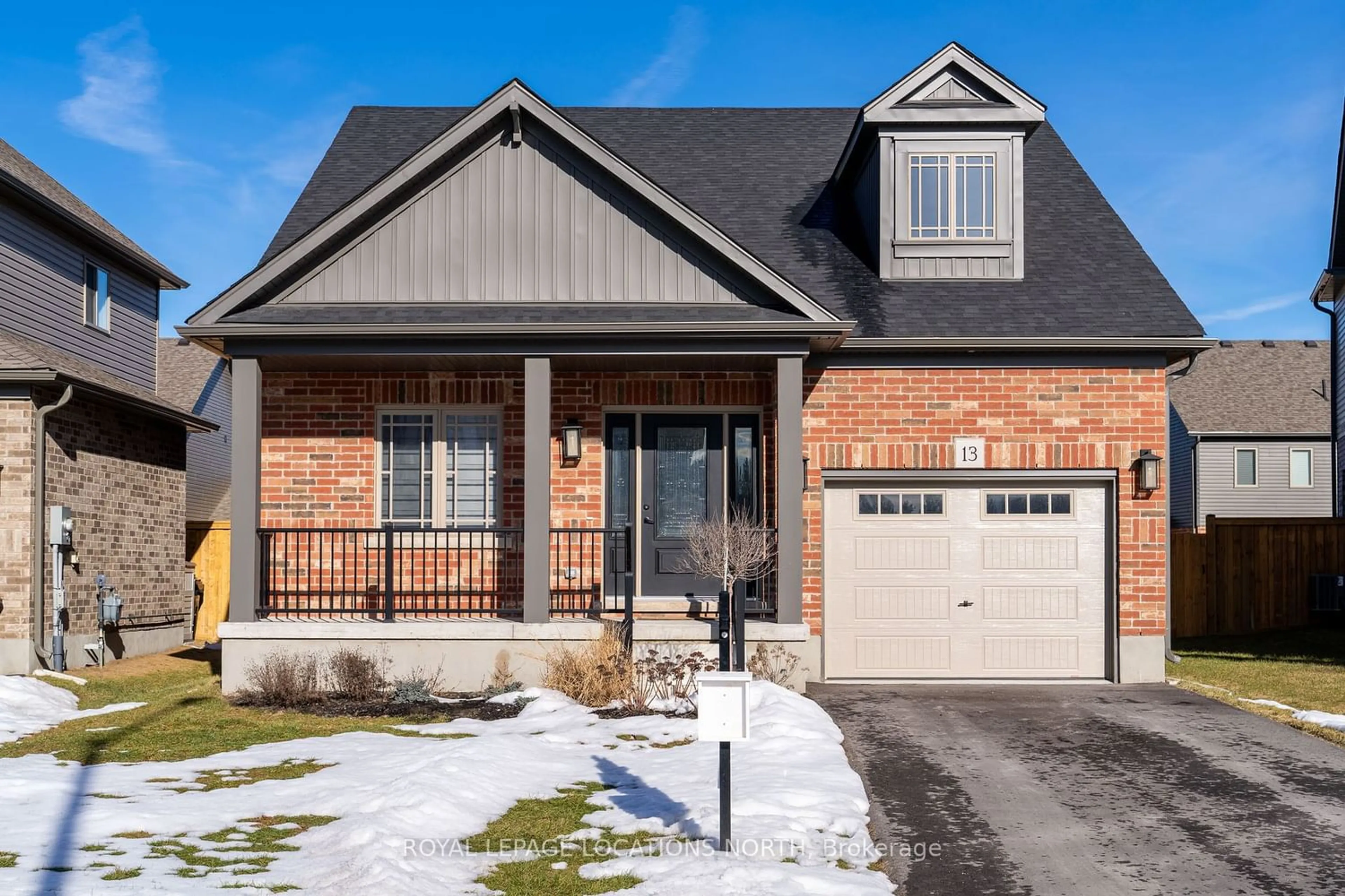 Home with brick exterior material for 13 Maidens Cres, Collingwood Ontario L9Y 3B7
