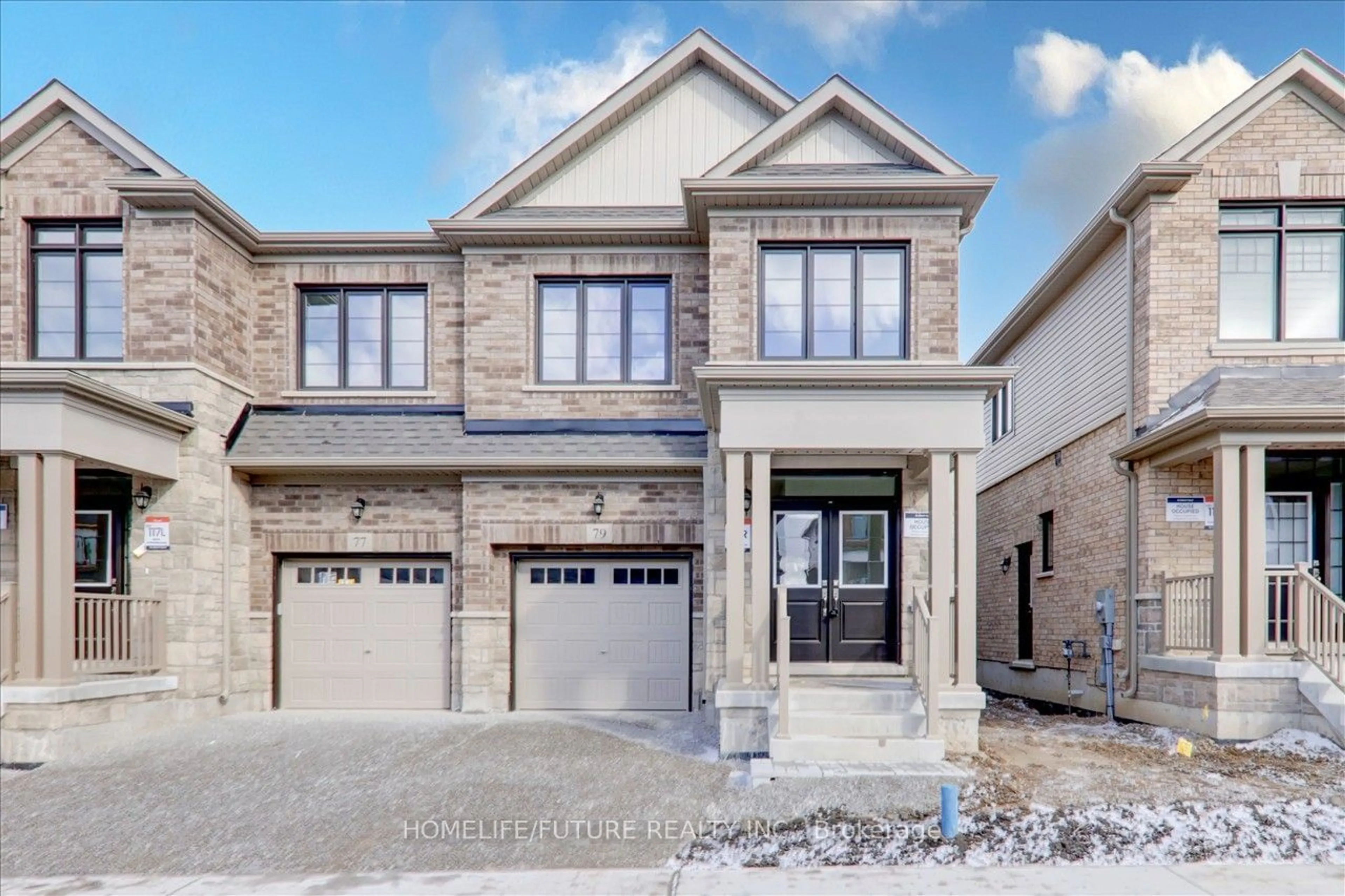 Home with brick exterior material for 79 Phoenix Blvd, Barrie Ontario L9J 0P7