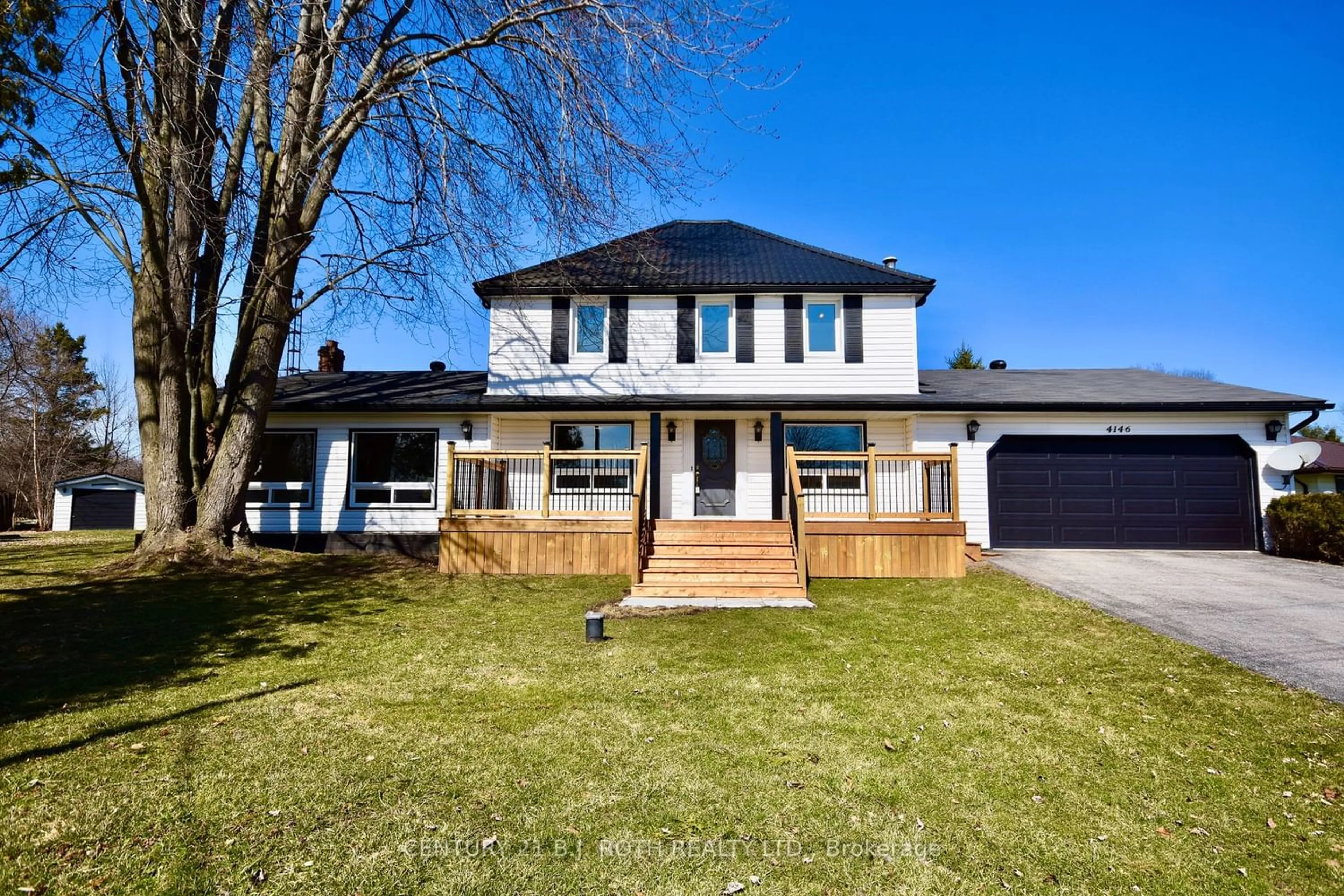 Frontside or backside of a home for 4146 Fountain Dr, Ramara Ontario L3V 0N5