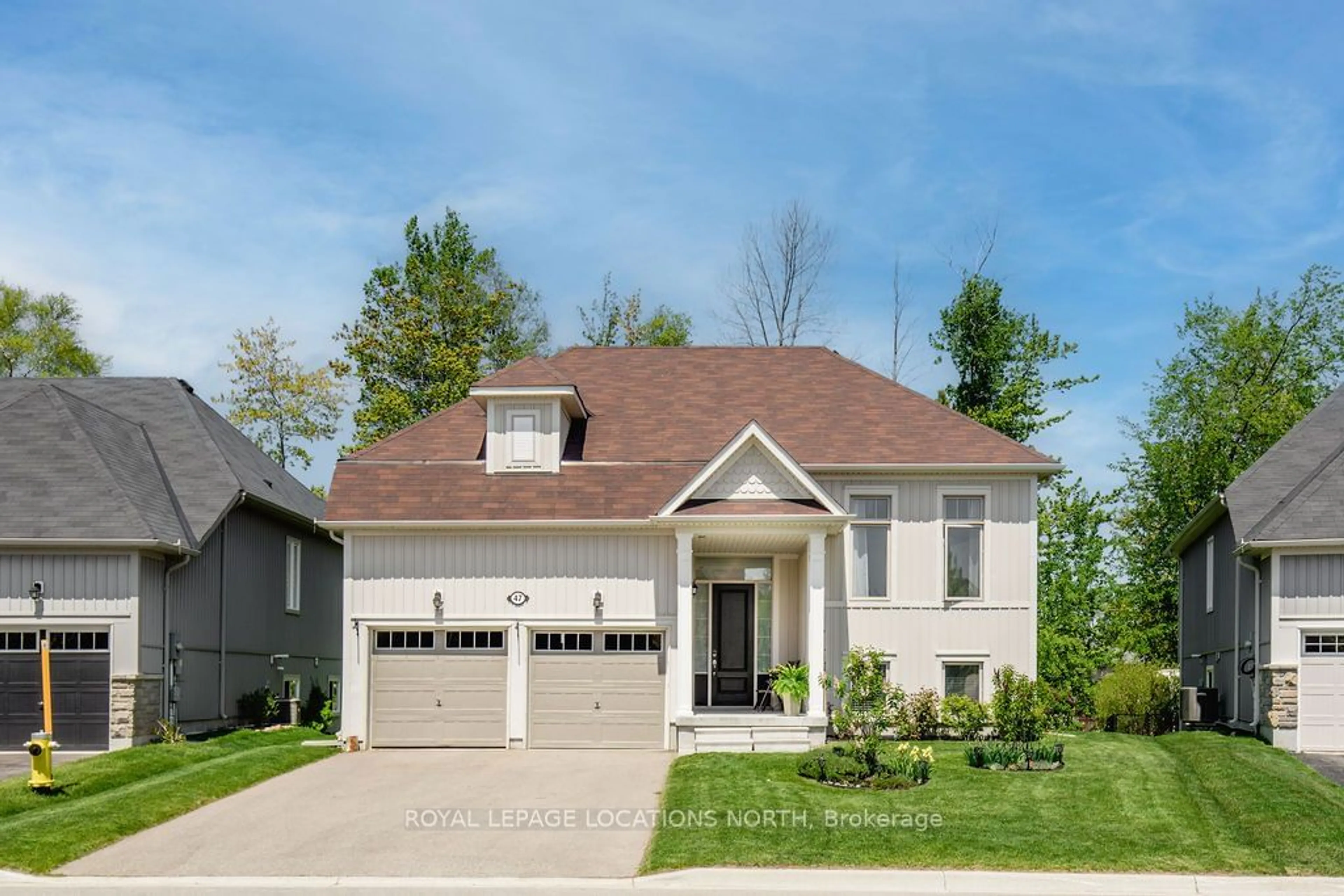 Frontside or backside of a home for 47 Allegra Dr, Wasaga Beach Ontario L9Z 0H1