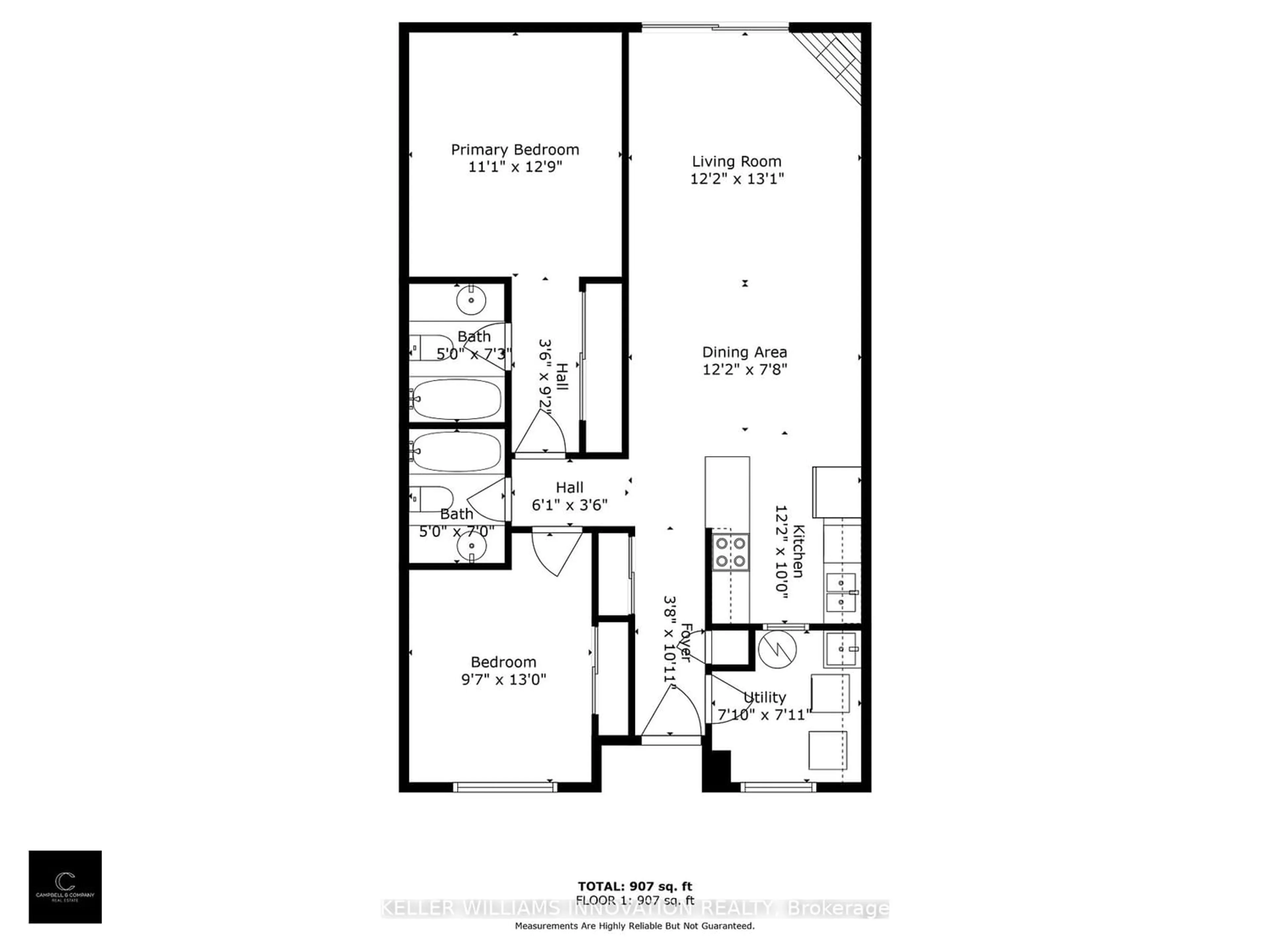 Floor plan for 41 Laguna Pkwy #5, Ramara Ontario L0K 1B0
