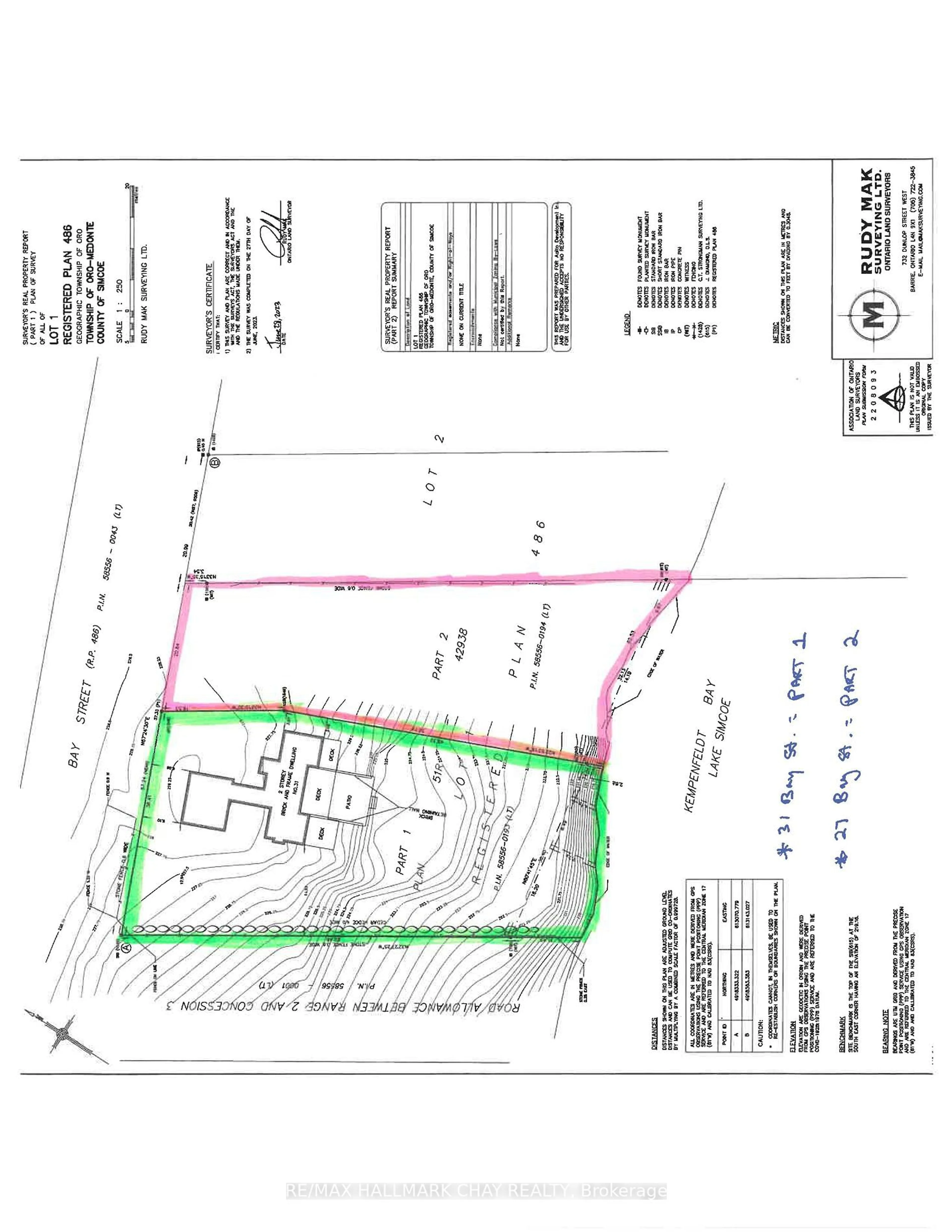 Floor plan for 27-31 Bay St, Oro-Medonte Ontario L0L 2L0
