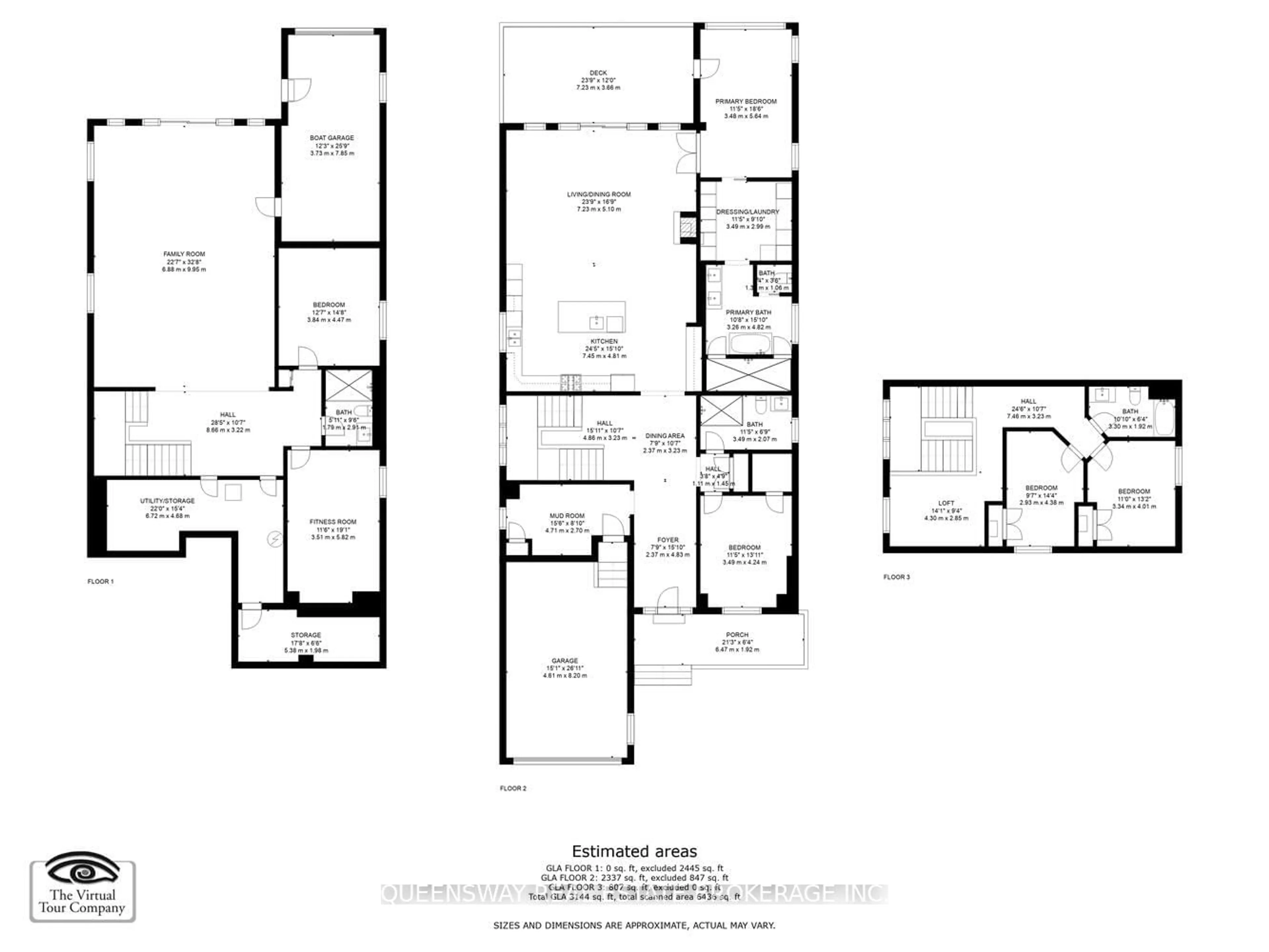 Floor plan for 1852 River Rd, Wasaga Beach Ontario L9Z 1K9