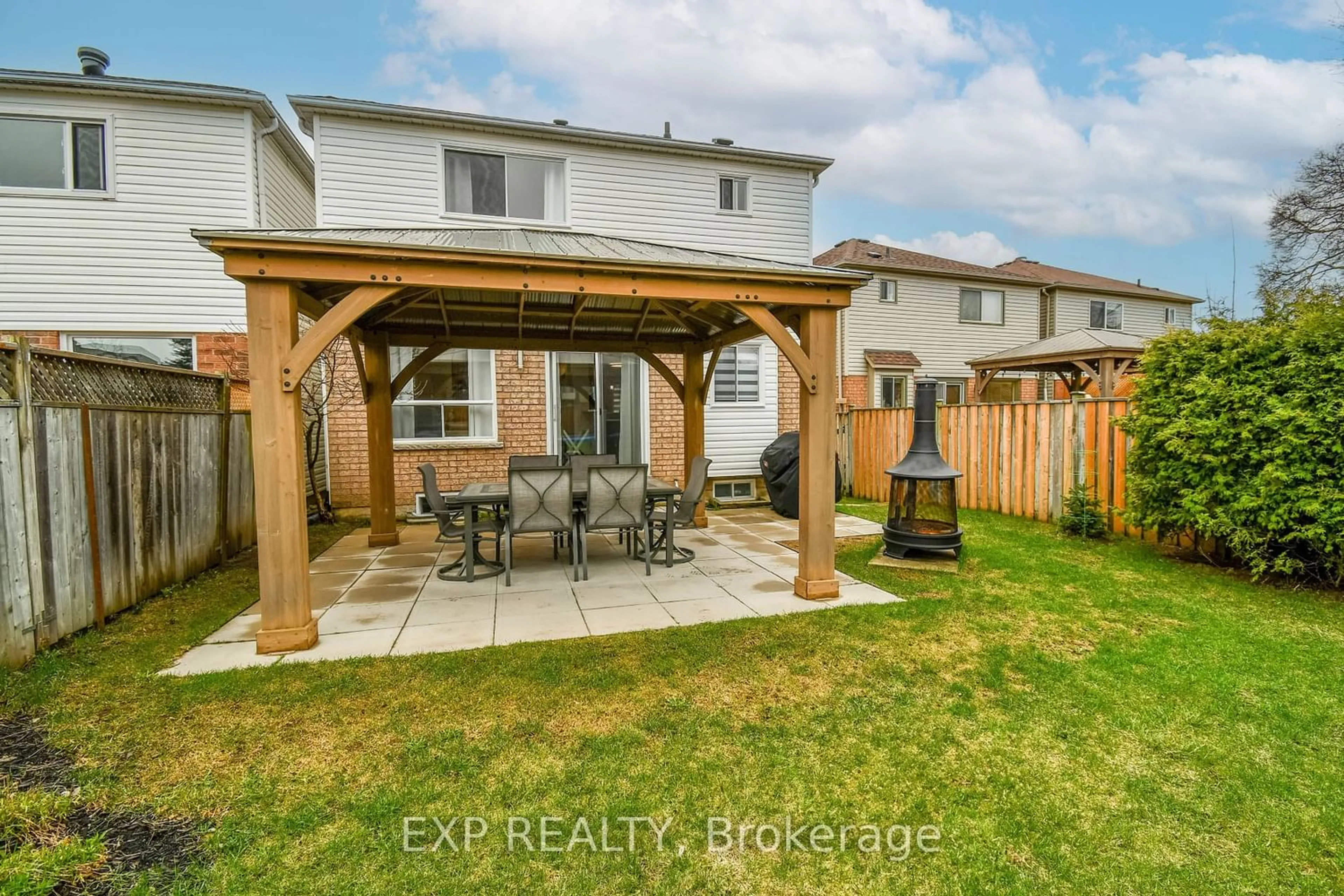 Patio for 30 Aikens Cres, Barrie Ontario L4N 8M6