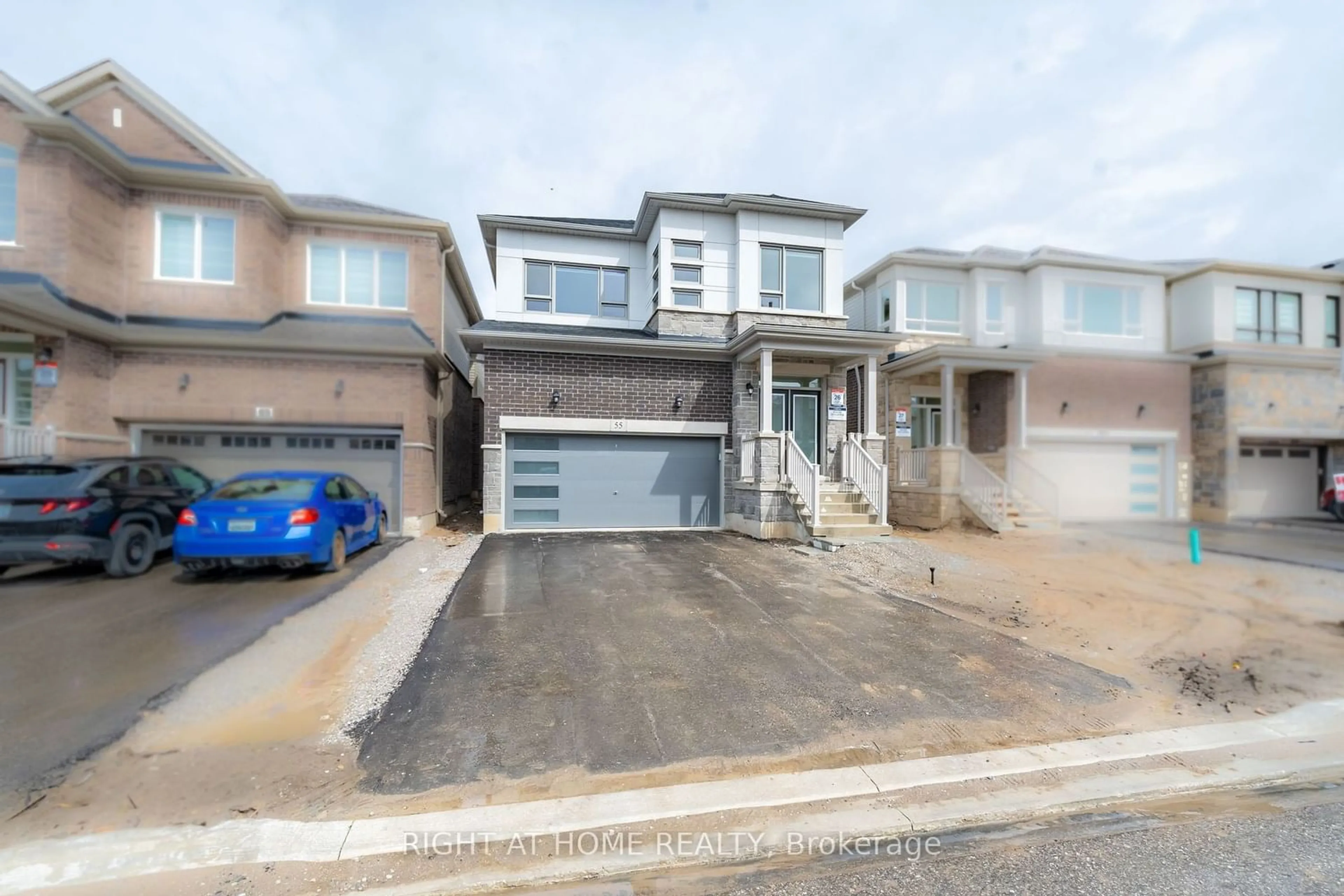 Frontside or backside of a home for 55 Gemini Dr, Barrie Ontario L9J 0C3