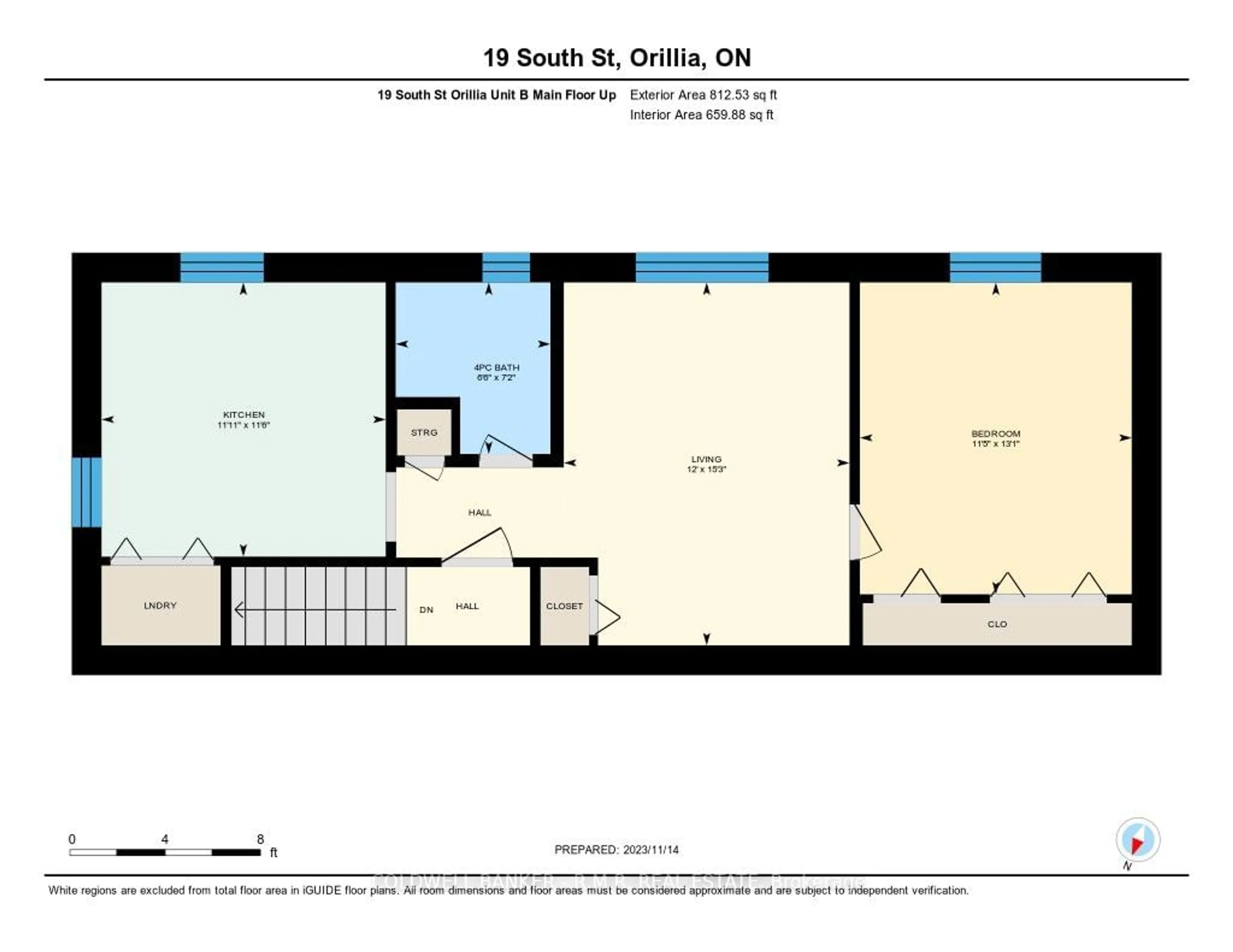 Floor plan for 19 South St, Orillia Ontario L3V 3T1