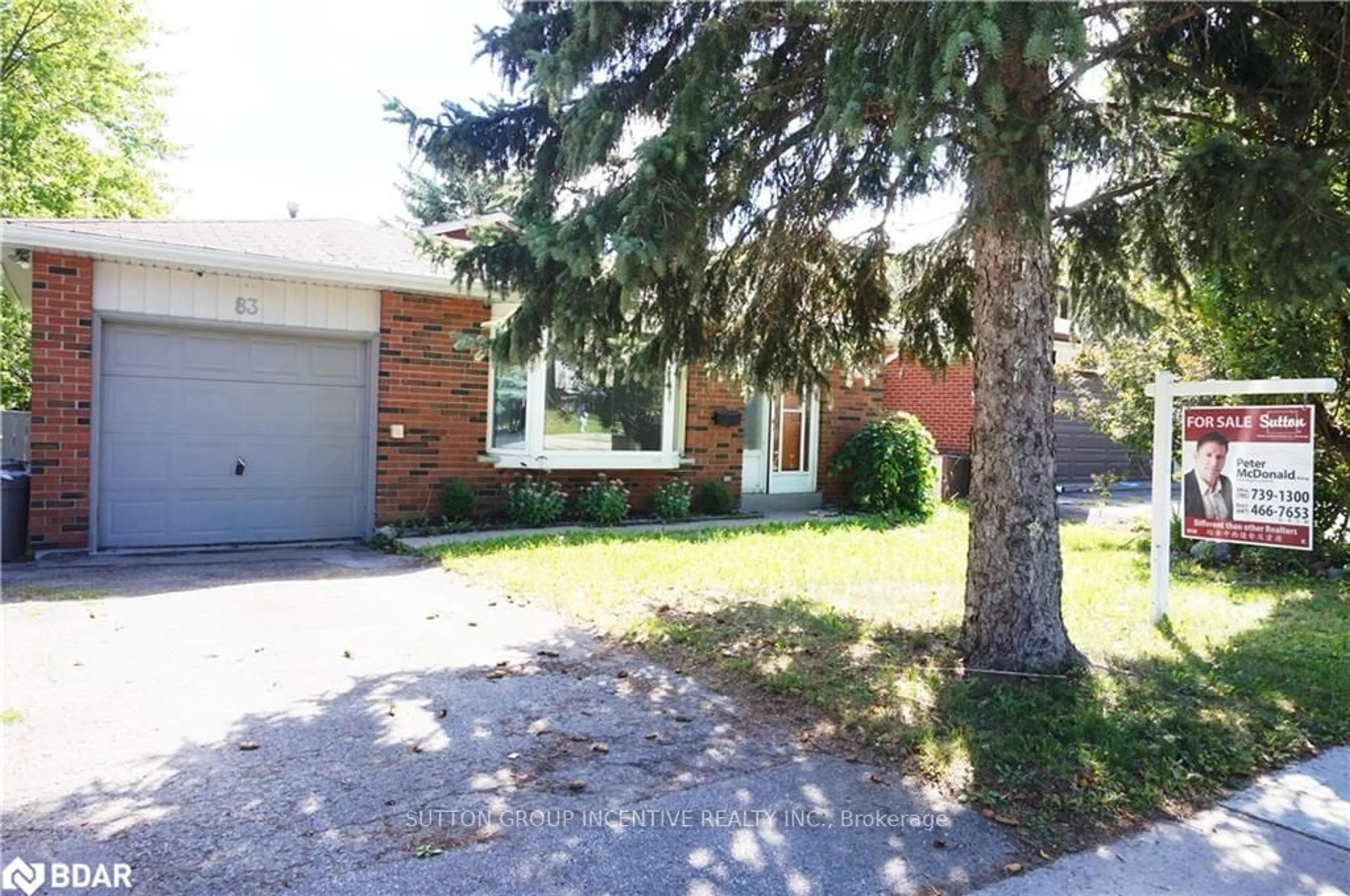 Frontside or backside of a home for 83 Cundles Rd, Barrie Ontario L4M 2Z8