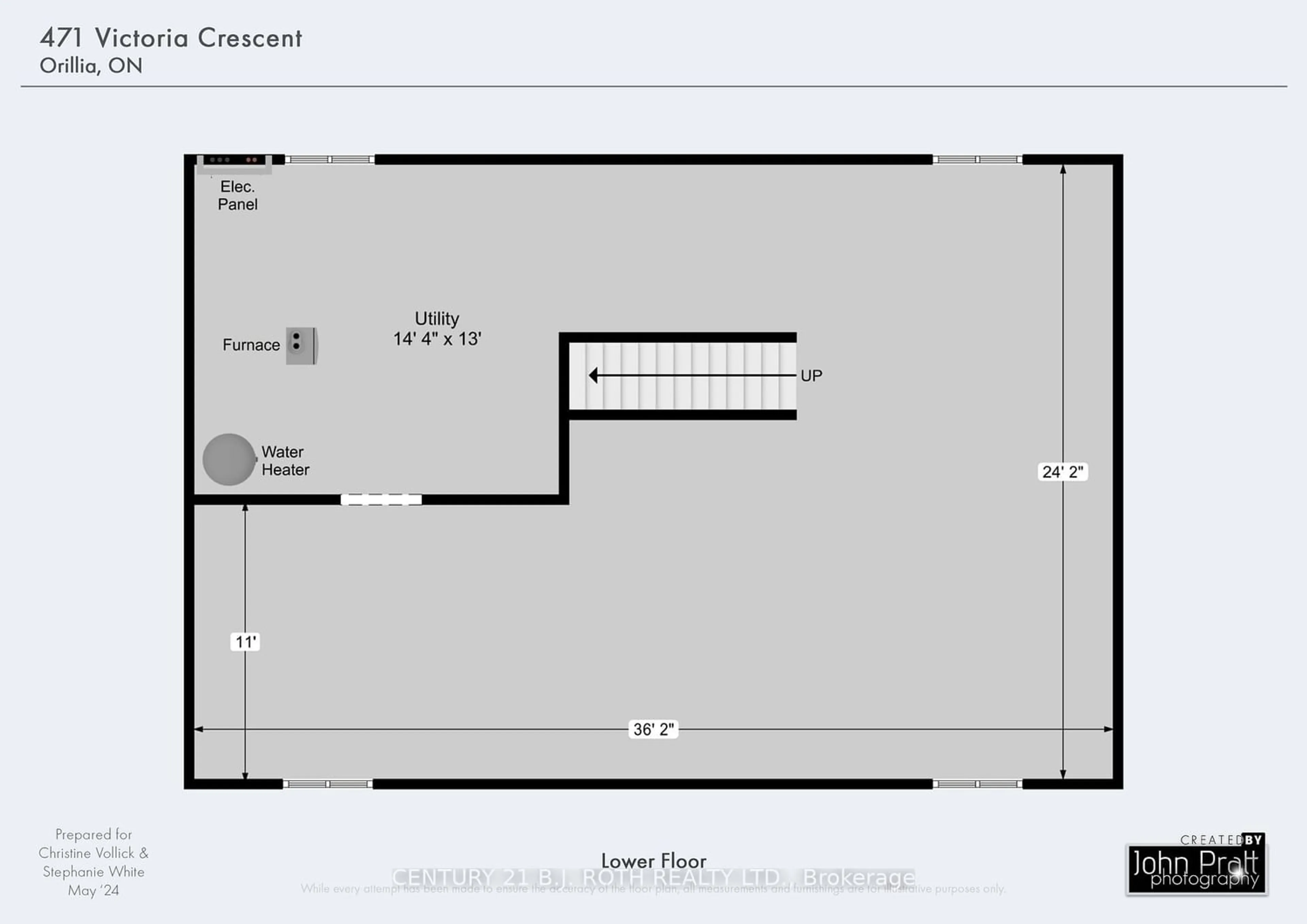 Floor plan for 471 Victoria Cres, Orillia Ontario L3V 0J5