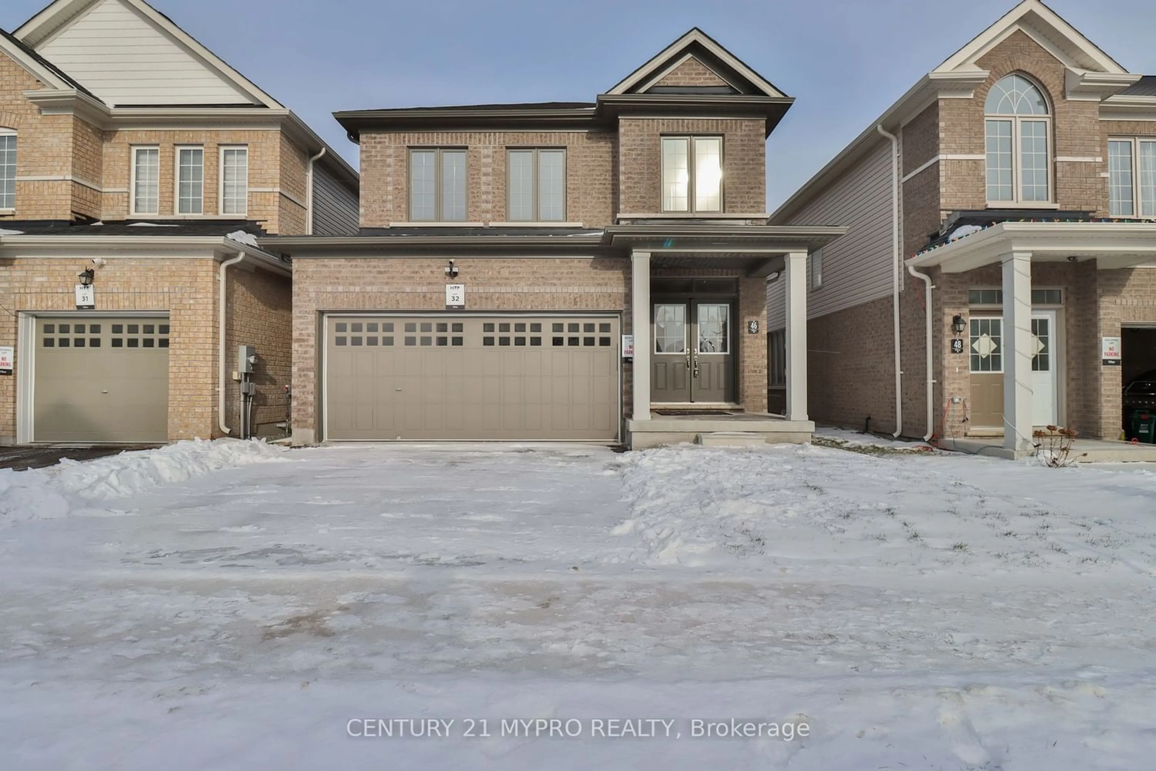 Frontside or backside of a home for 46 Valleybrook Rd, Barrie Ontario L9J 0L5