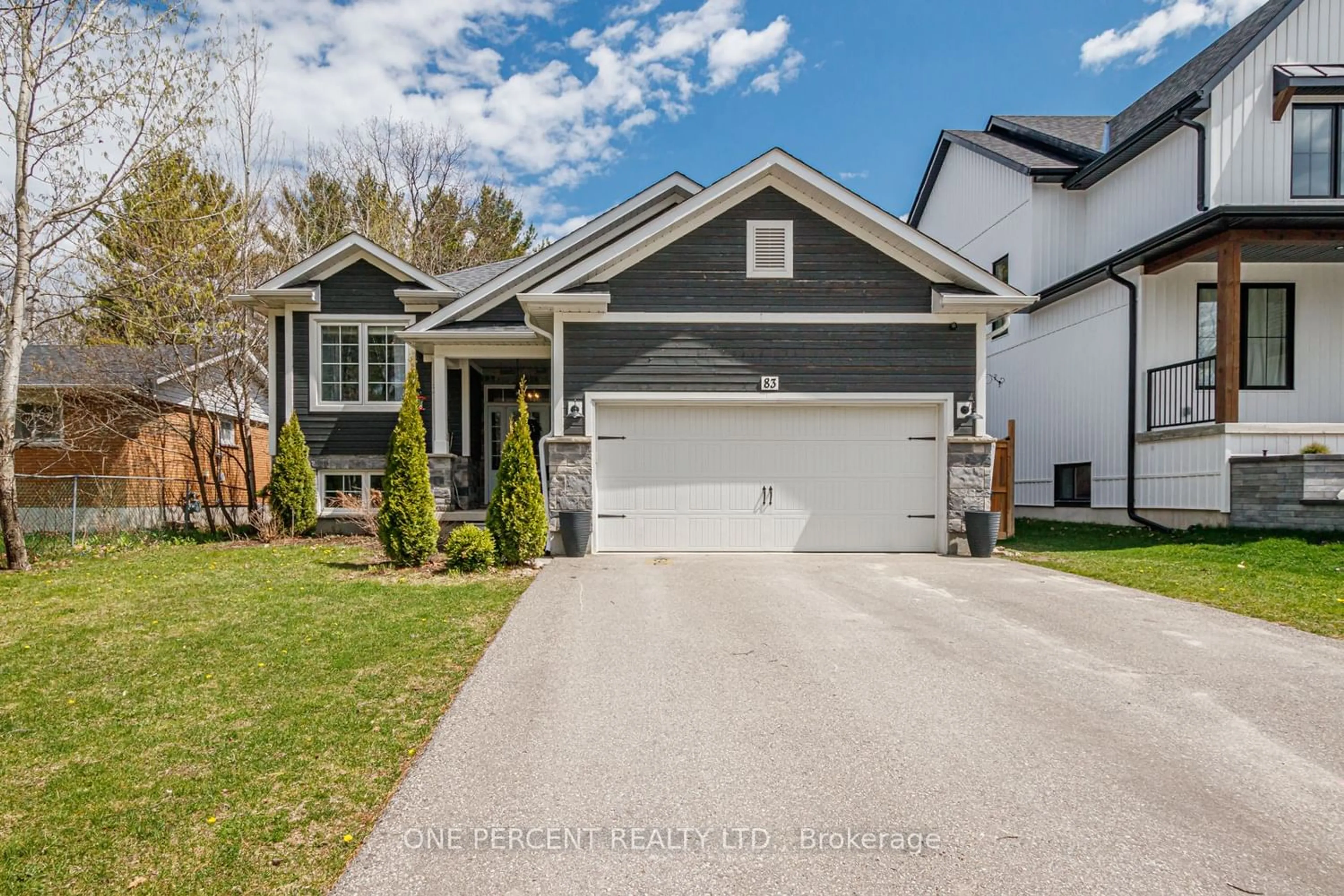 Frontside or backside of a home for 83 40th St, Wasaga Beach Ontario L9Z 1Z9