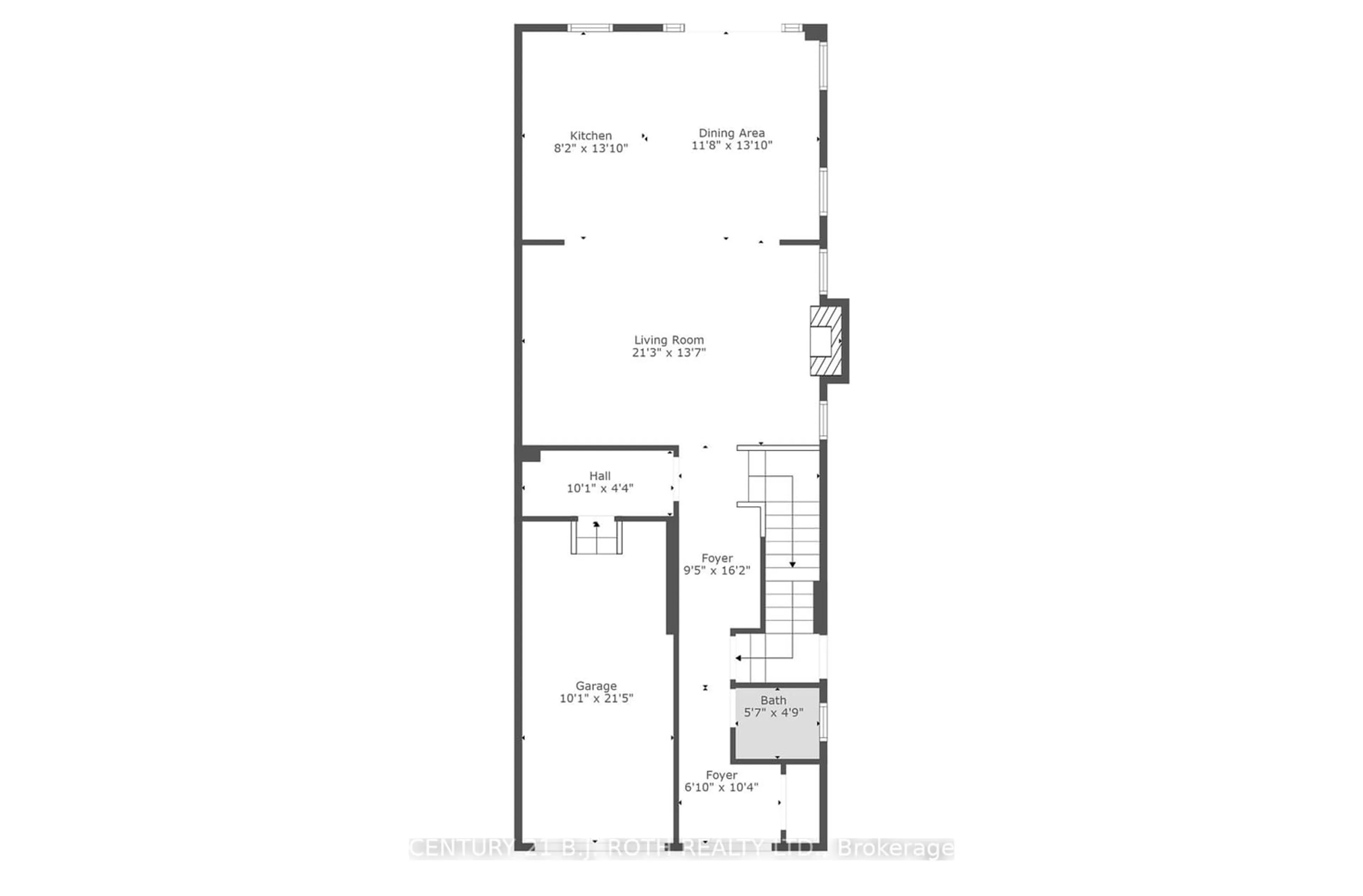 Floor plan for 26 Wild Ginger Lane, Springwater Ontario L9X 2E4