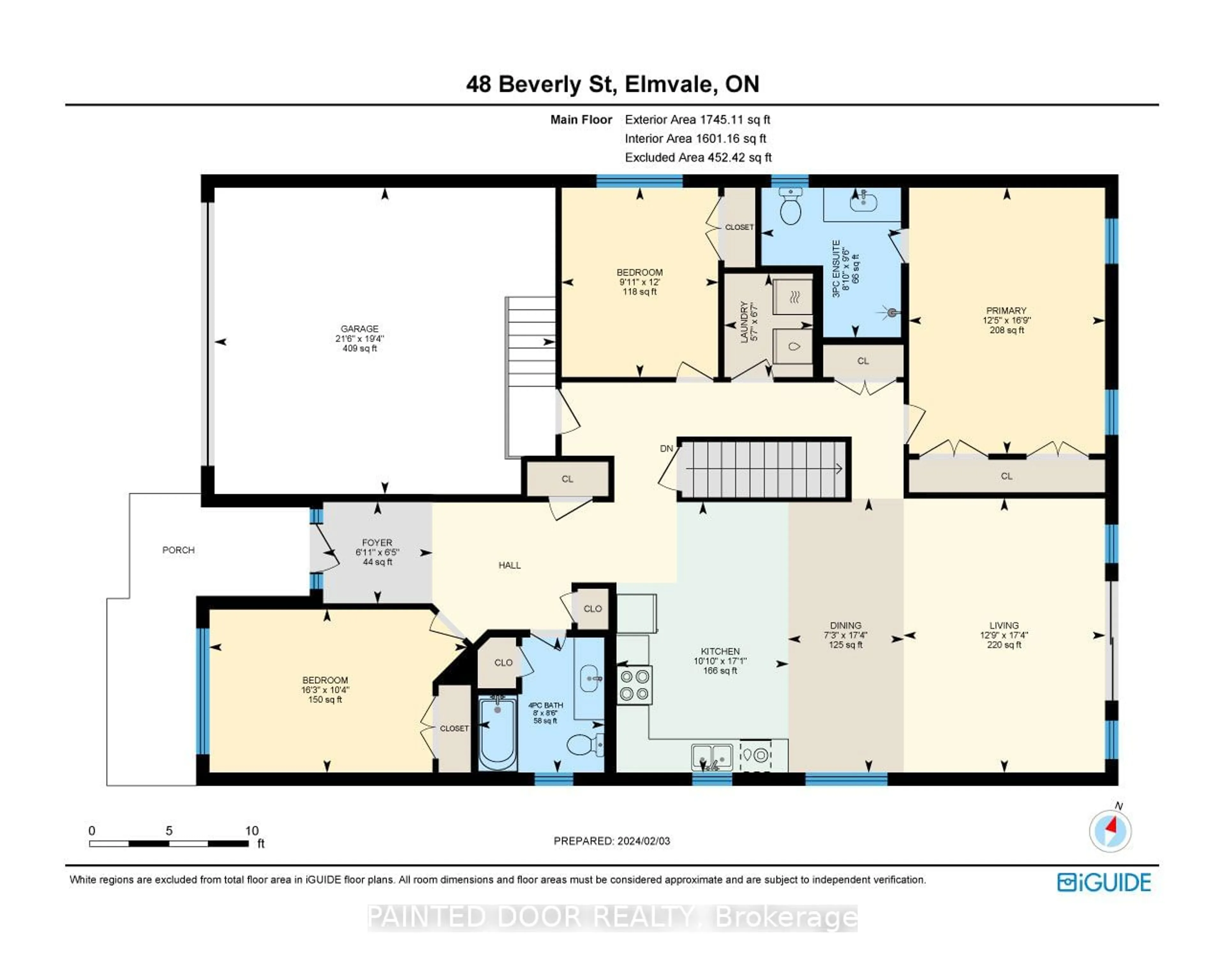 Floor plan for 48 Beverly St, Springwater Ontario L0L 1P0