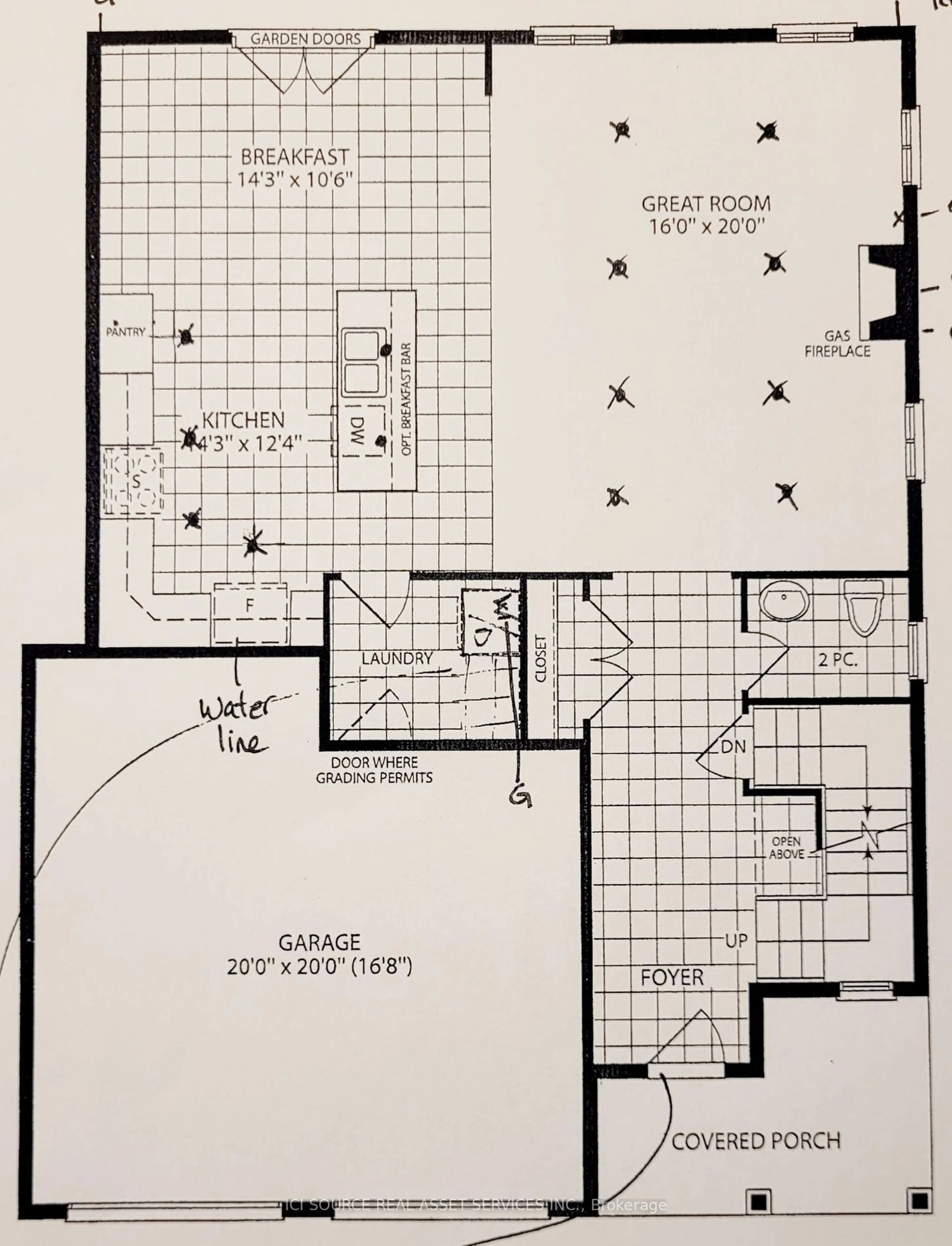 Floor plan for 22 Gilpin Cres, Collingwood Ontario L9Y 0Z2