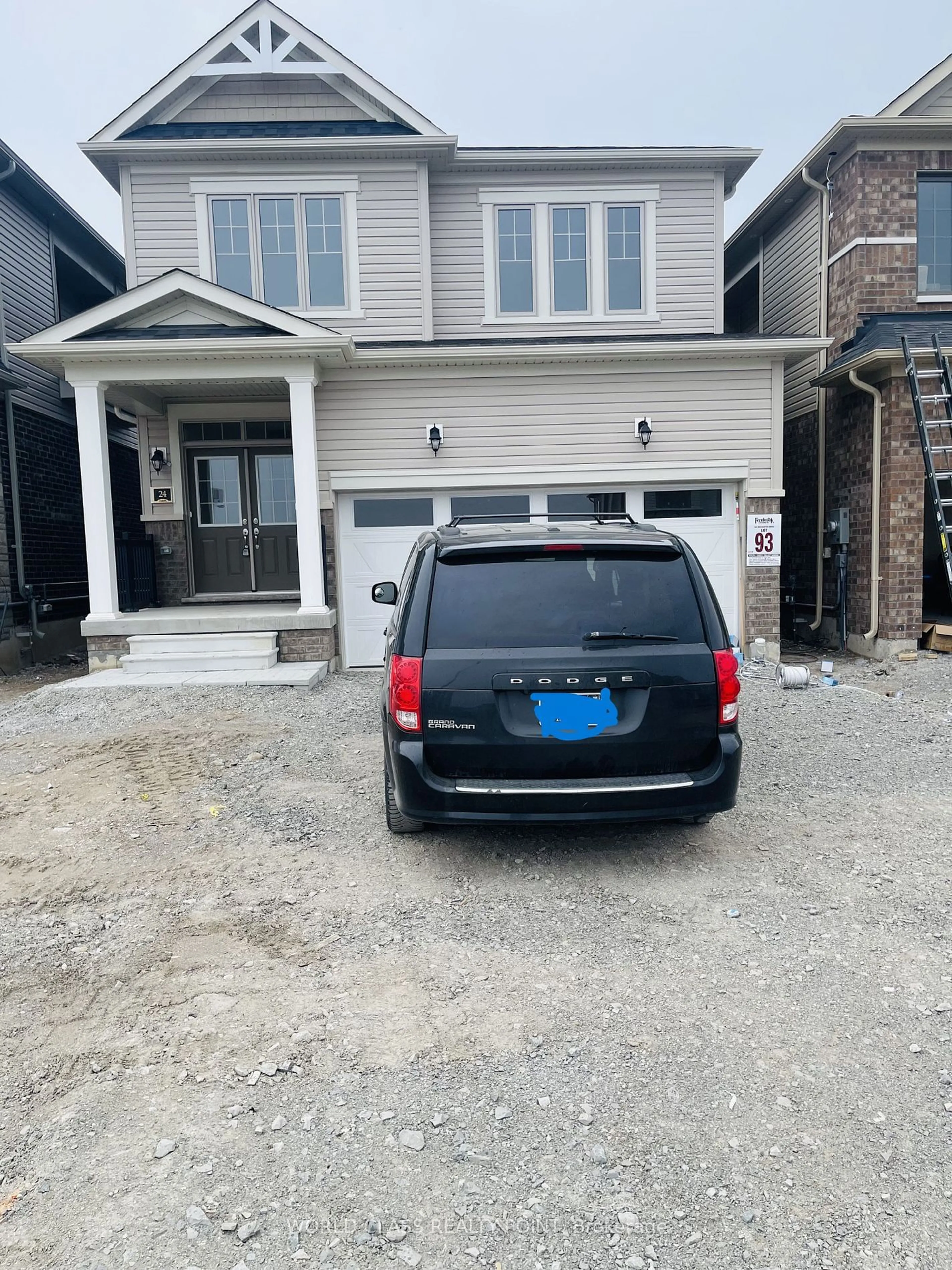 Frontside or backside of a home for 24 Rochester Dr, Barrie Ontario L9J 0W1