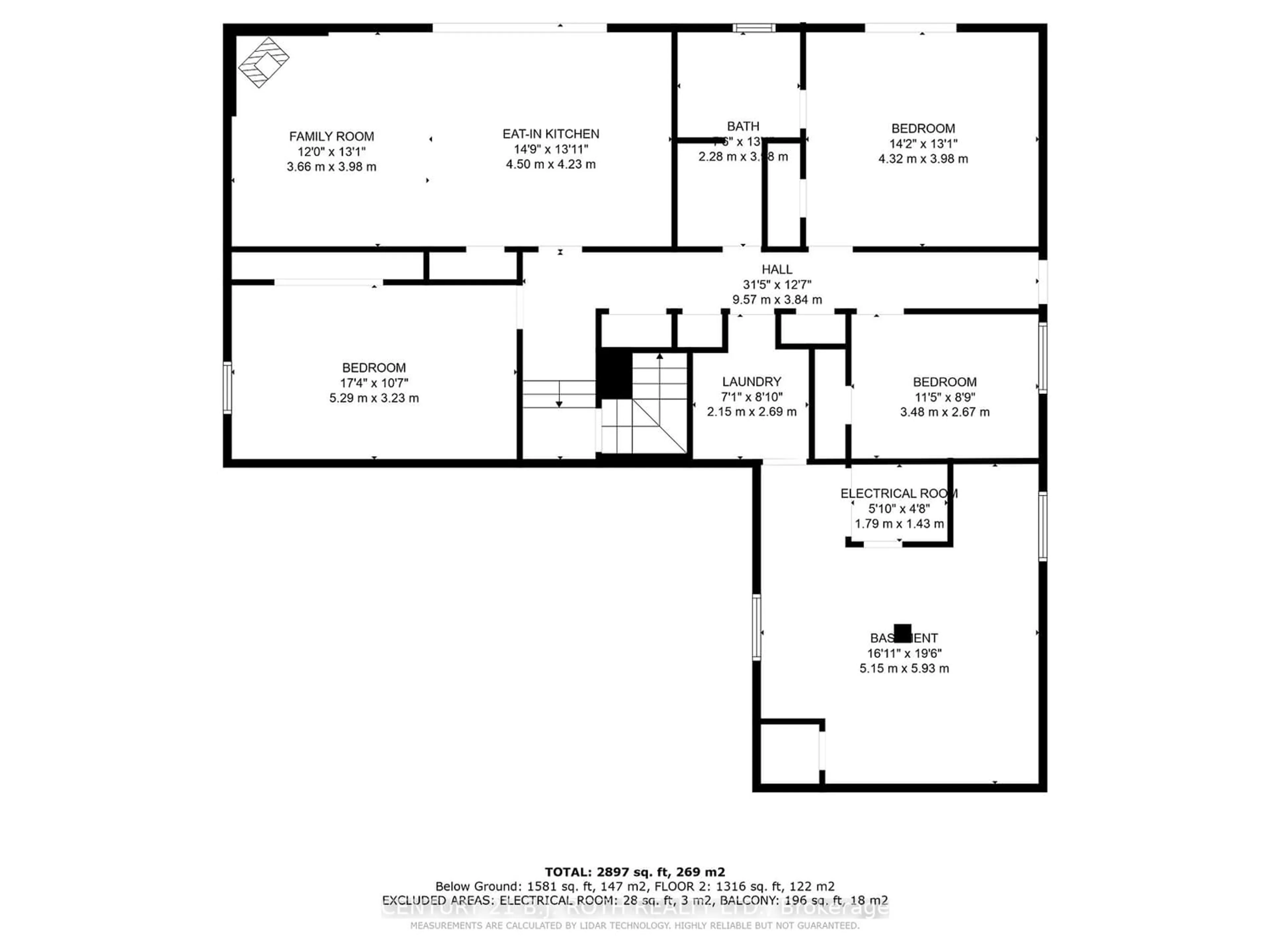 Floor plan for 383 codrington St, Barrie Ontario L4M 1S9