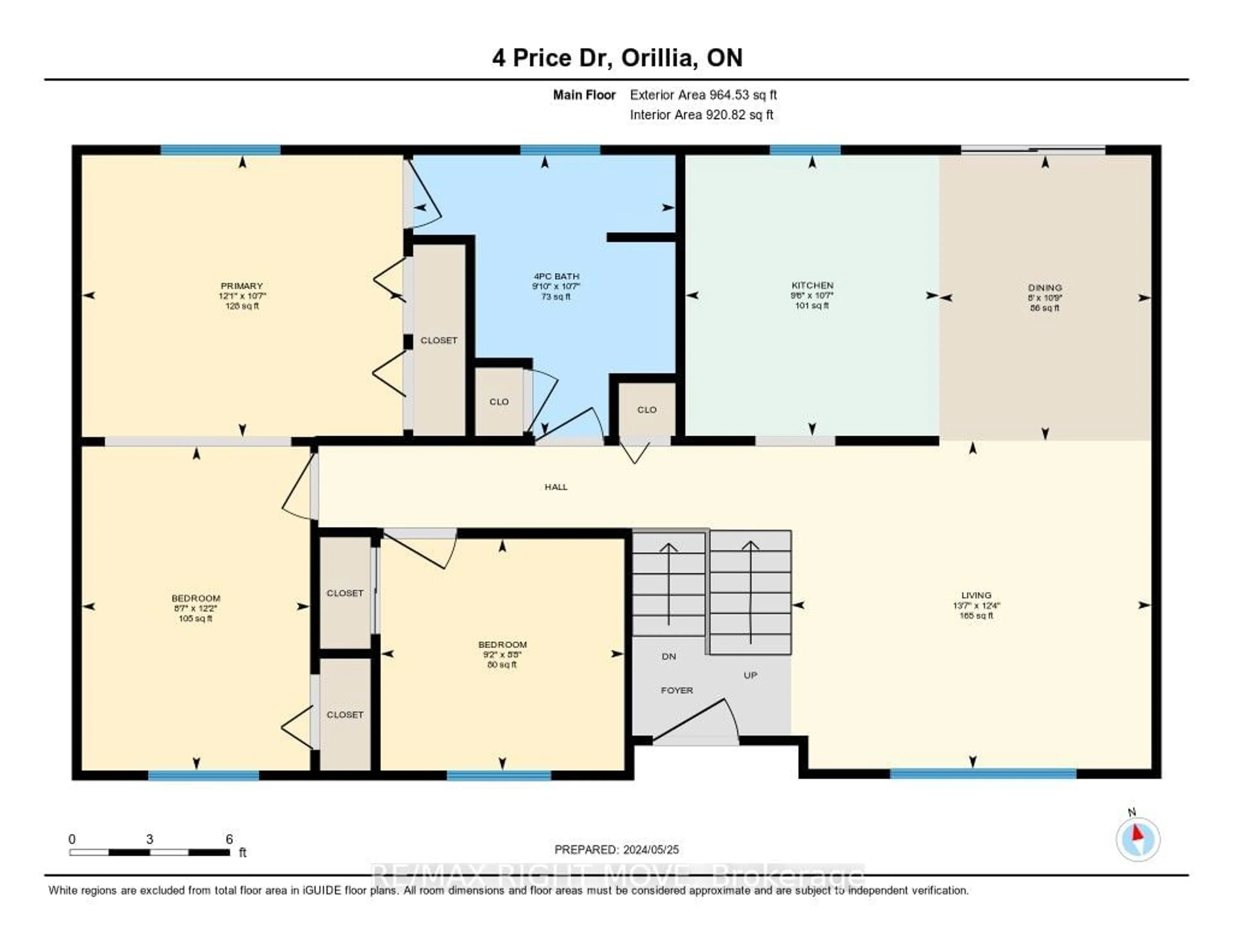 Floor plan for 4 Price Dr, Oro-Medonte Ontario L3V 6H2