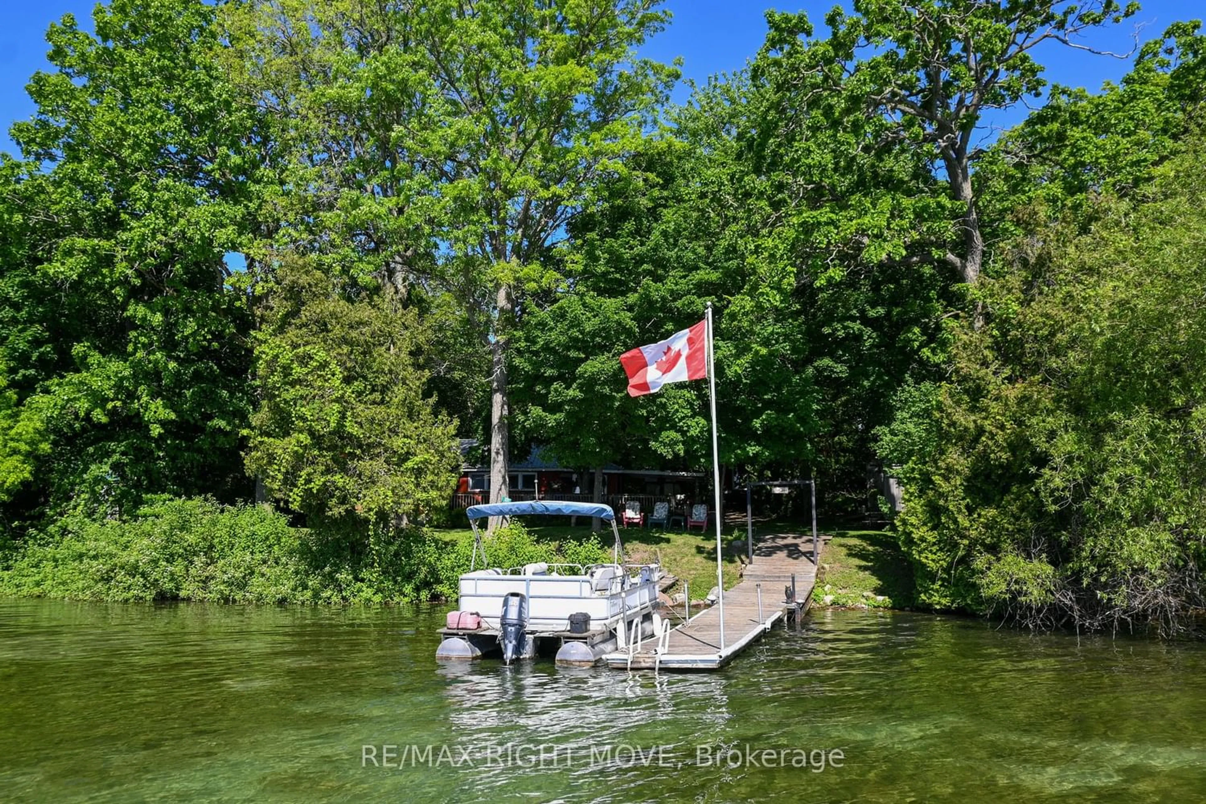 A pic from exterior of the house or condo, lake for 1017 Heron Island, Ramara Ontario L3V 8L1