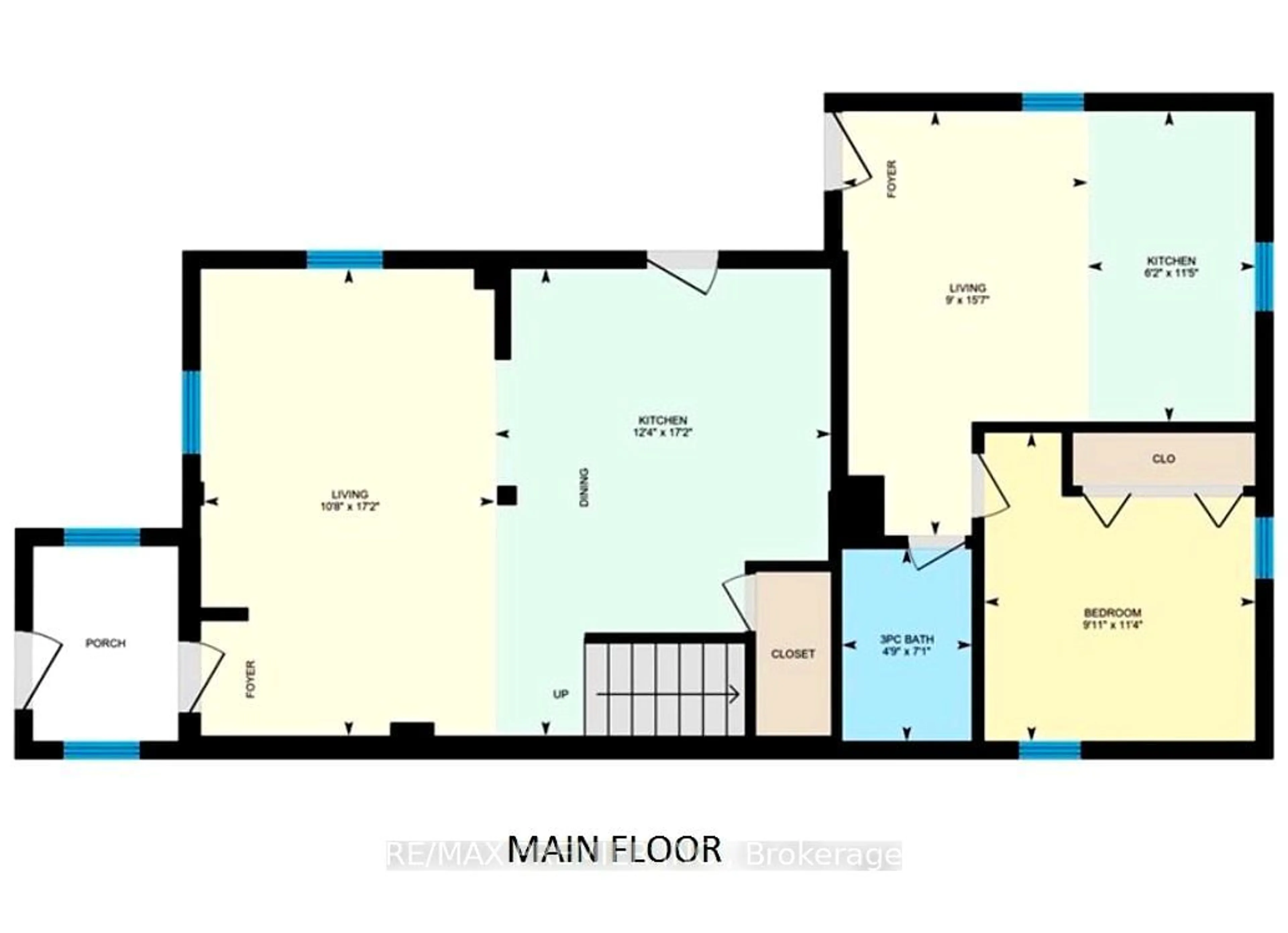 Floor plan for 143 Colborne St, Orillia Ontario L3V 5B8