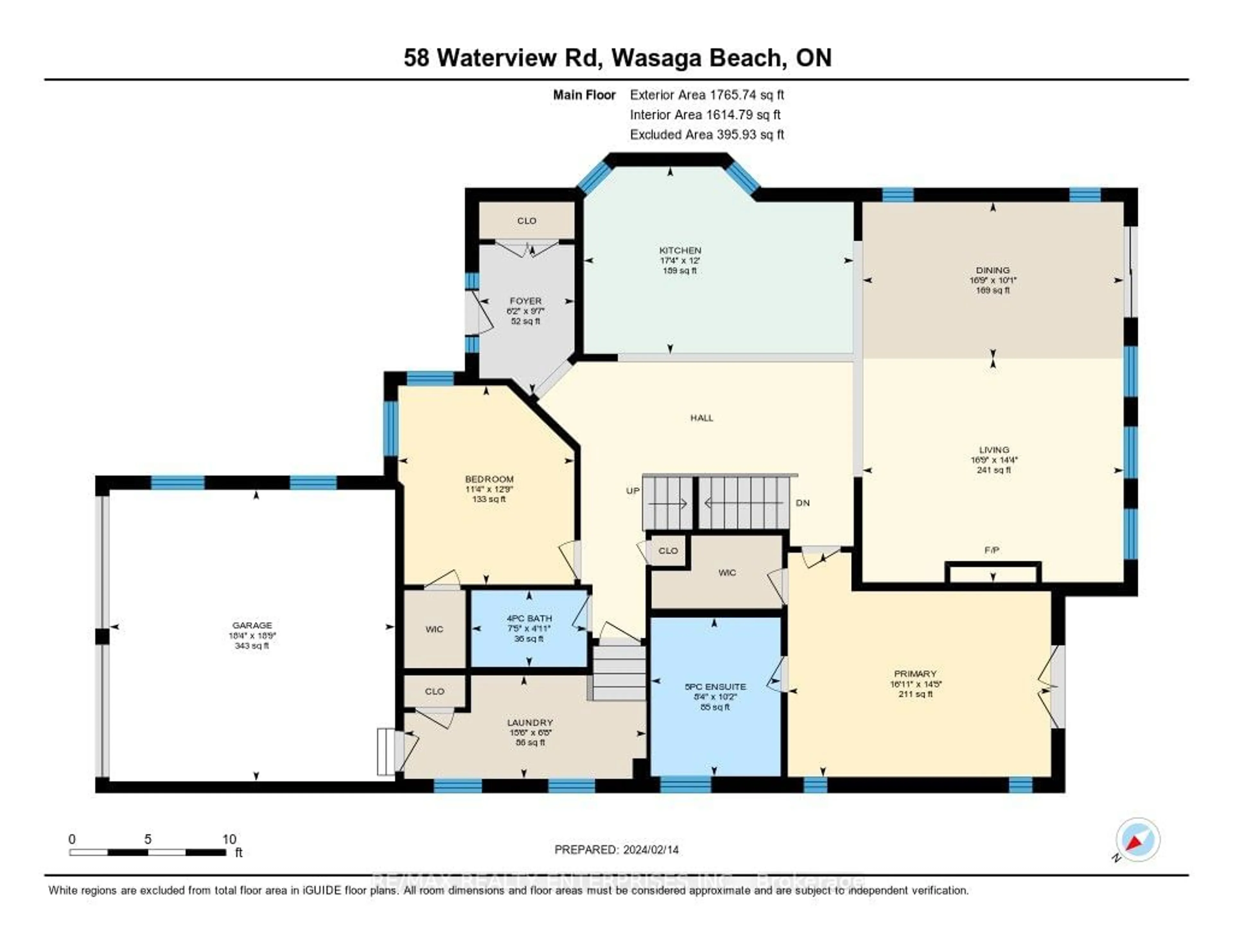 Floor plan for 58 Waterview Rd, Wasaga Beach Ontario L9Z 0E9