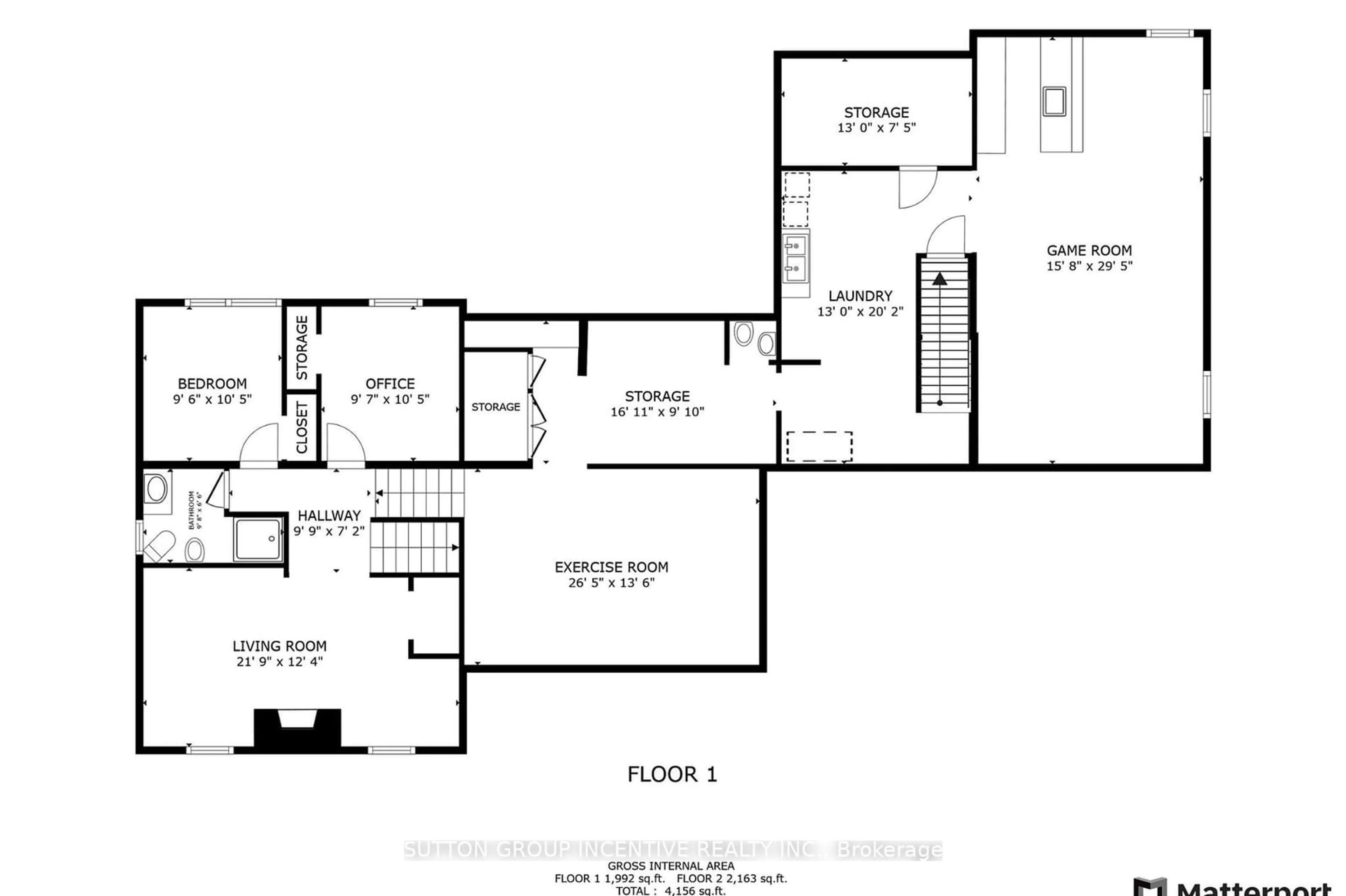 Floor plan for 1277 Sunnidale Rd, Springwater Ontario L4M 4S4