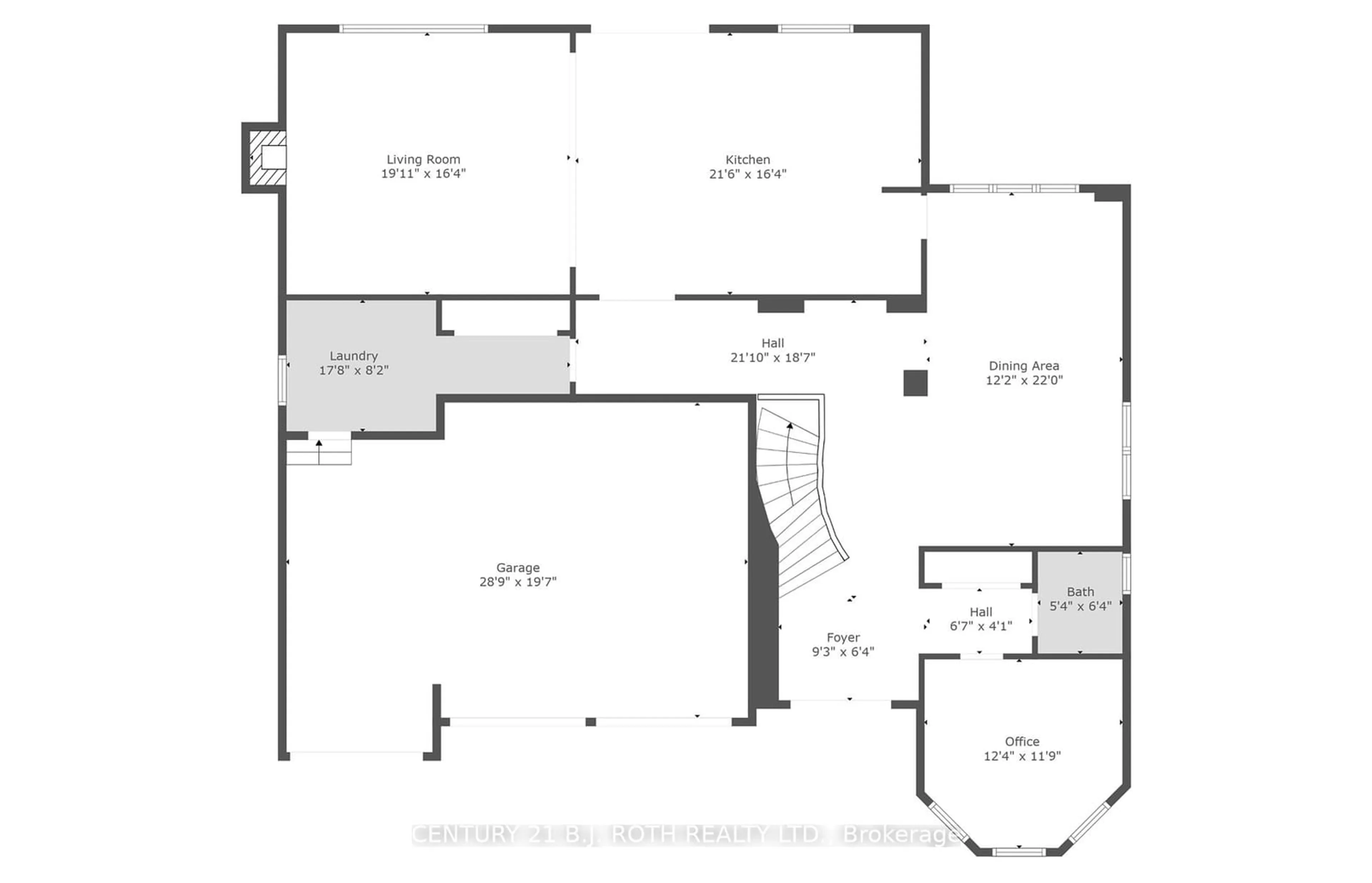 Floor plan for 53 SANFORD Circ, Springwater Ontario L9X 2A9