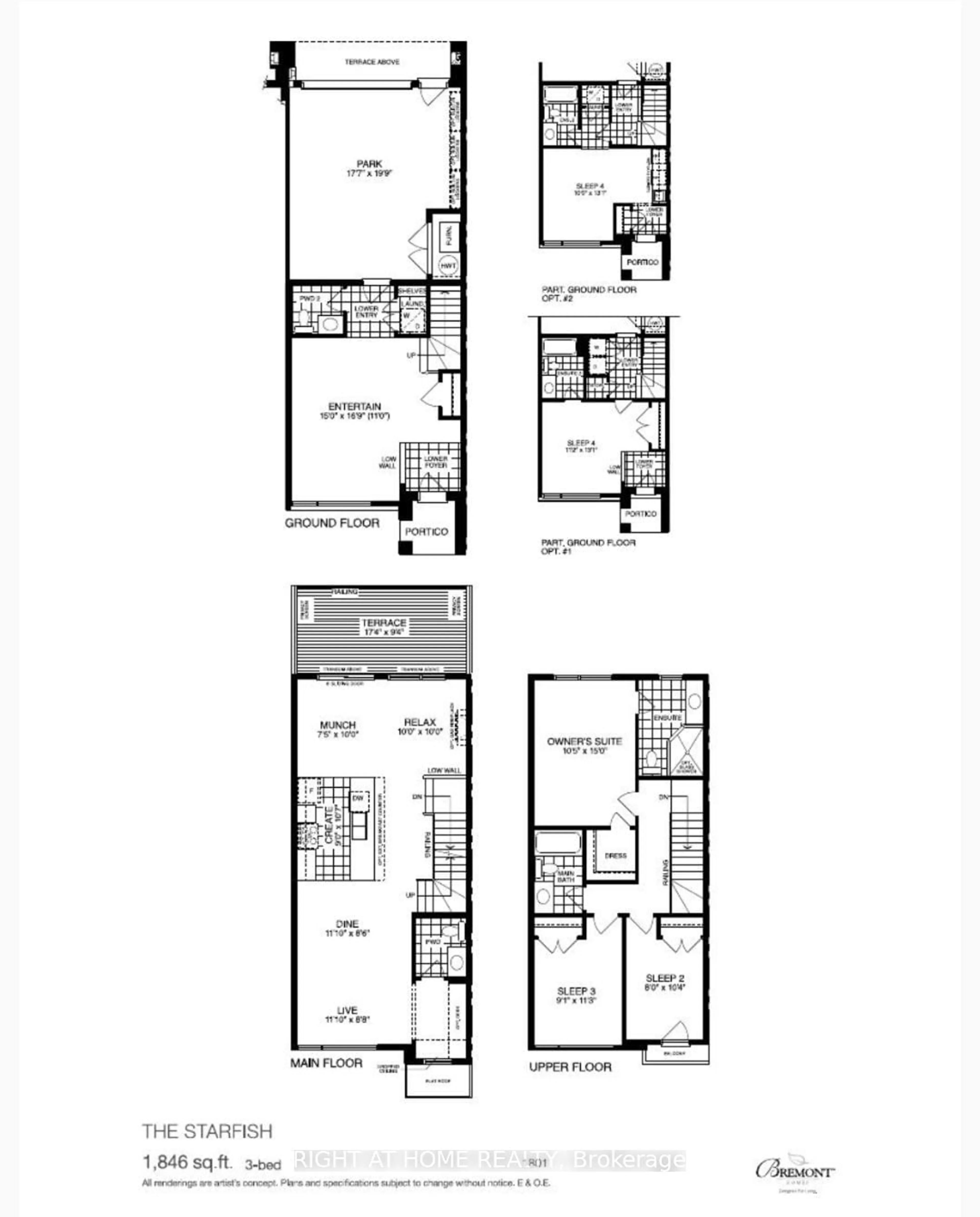 Floor plan for 4 Bremont Way, Wasaga Beach Ontario L9Z 2H3