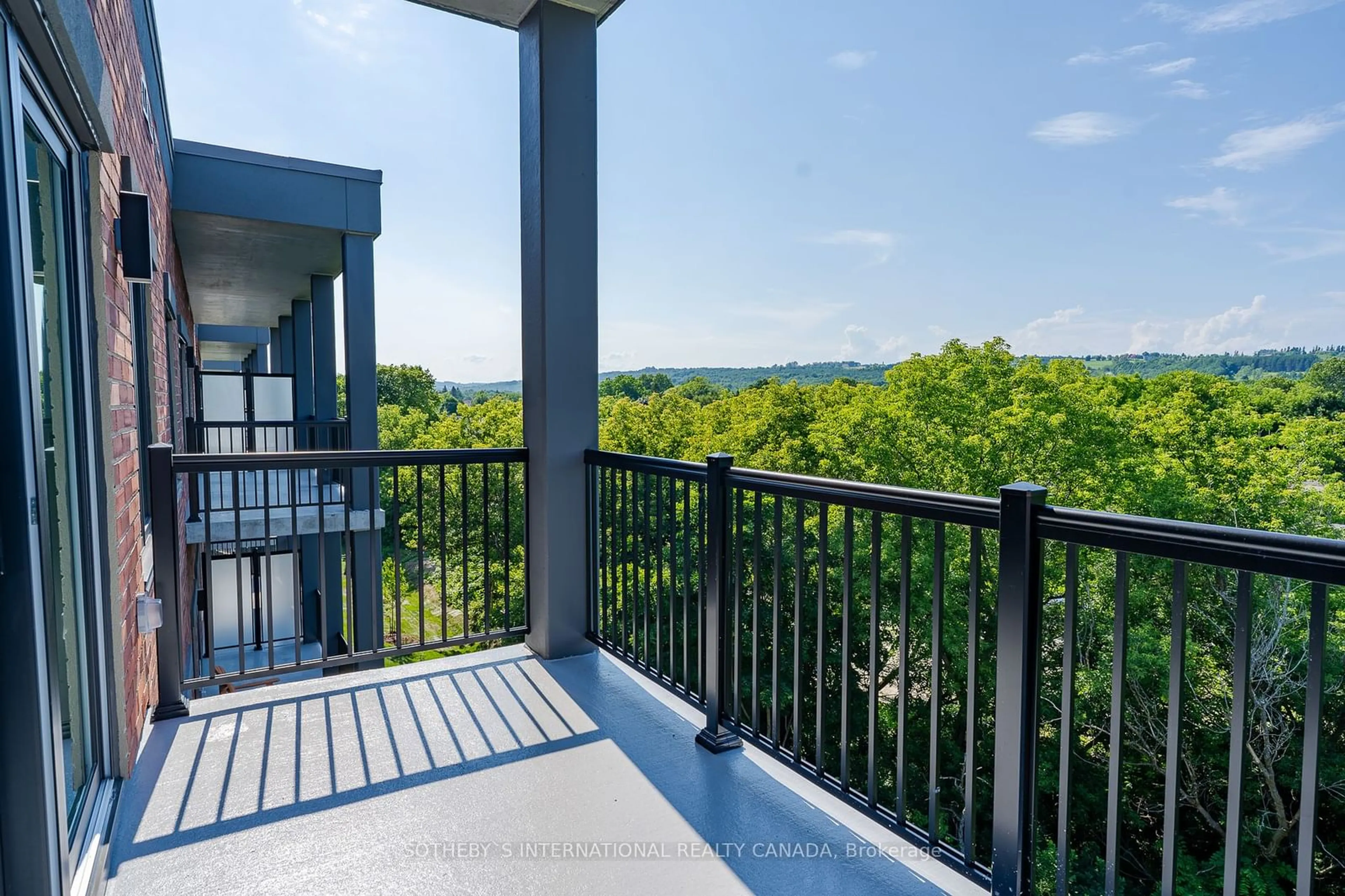 Balcony in the apartment for 121 Mary St #402, Clearview Ontario L2R 5T9