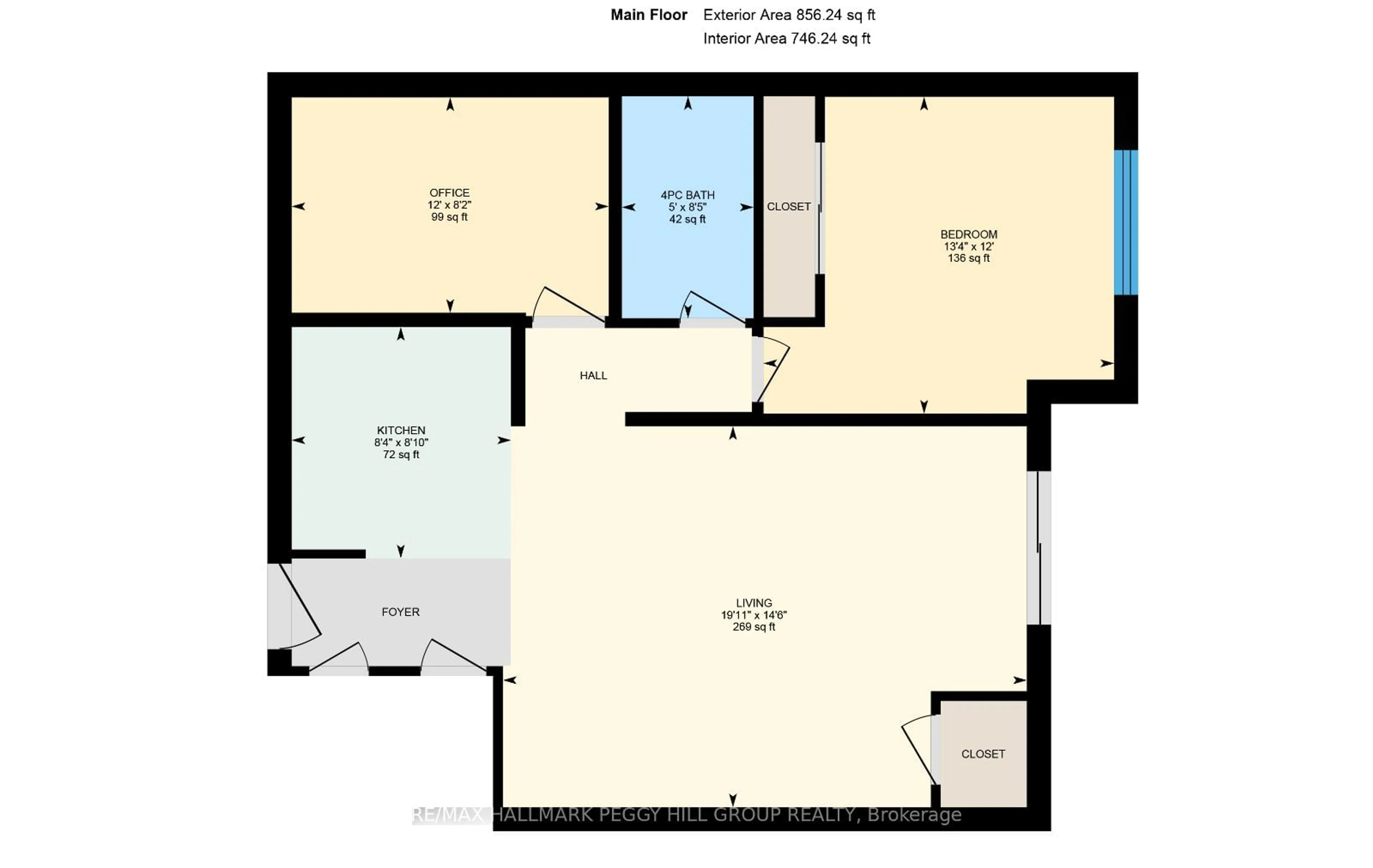 Floor plan for 302 Essa Rd #405, Barrie Ontario L4N 8Y9