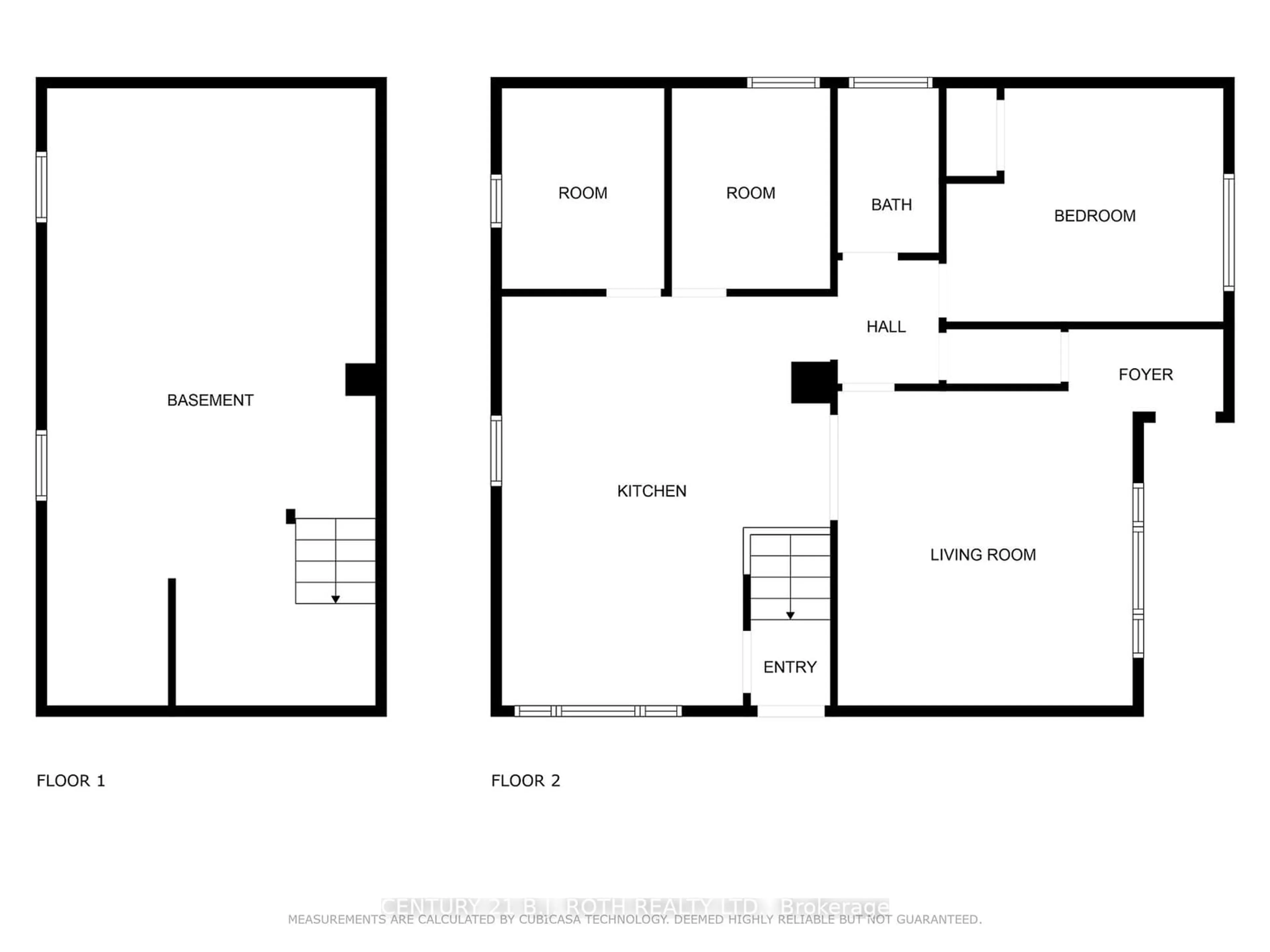 Floor plan for 419 Forest Ave, Orillia Ontario L3V 3Z9