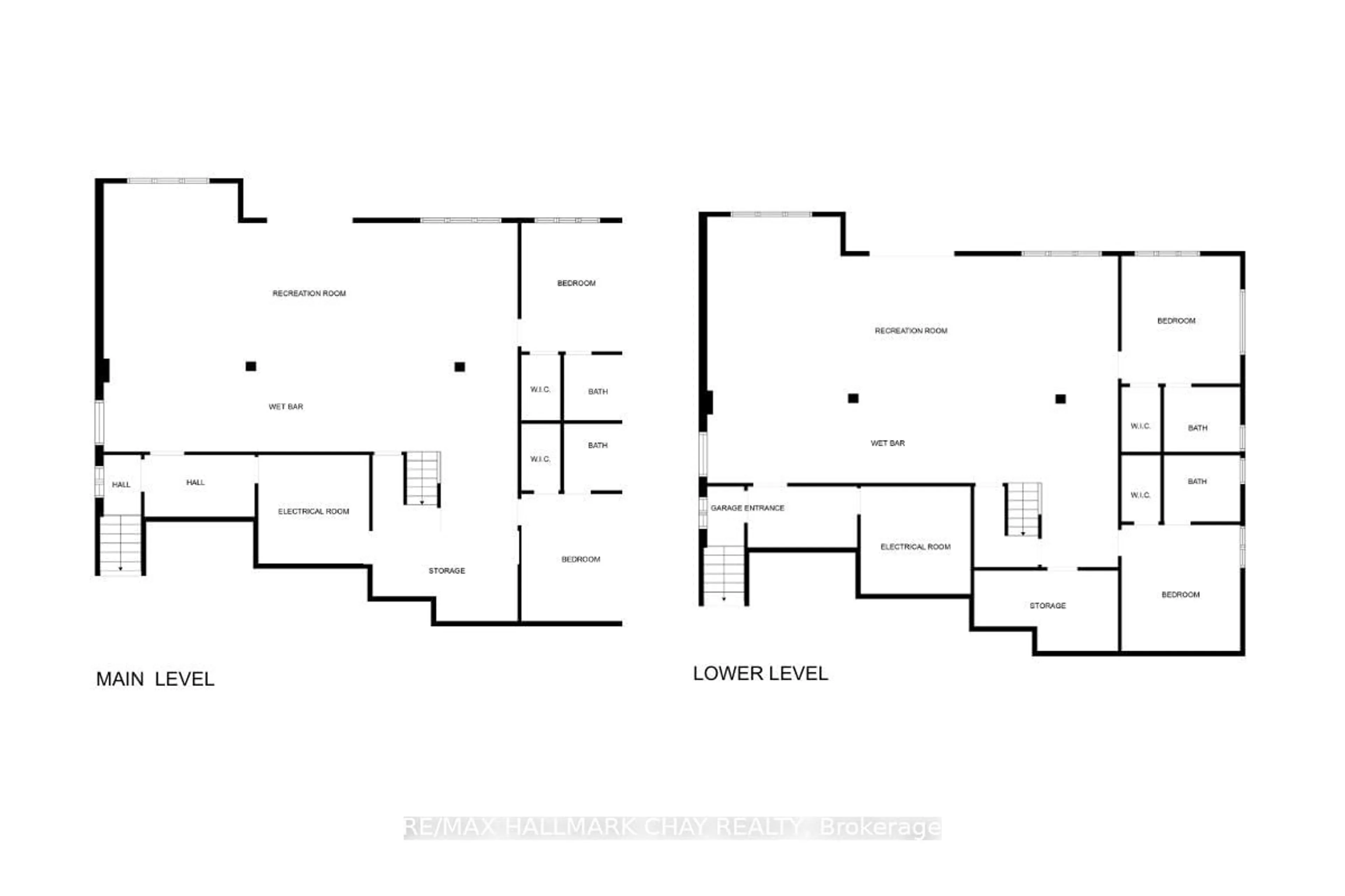 Floor plan for 105 Mennill Dr, Springwater Ontario L0L 1Y3