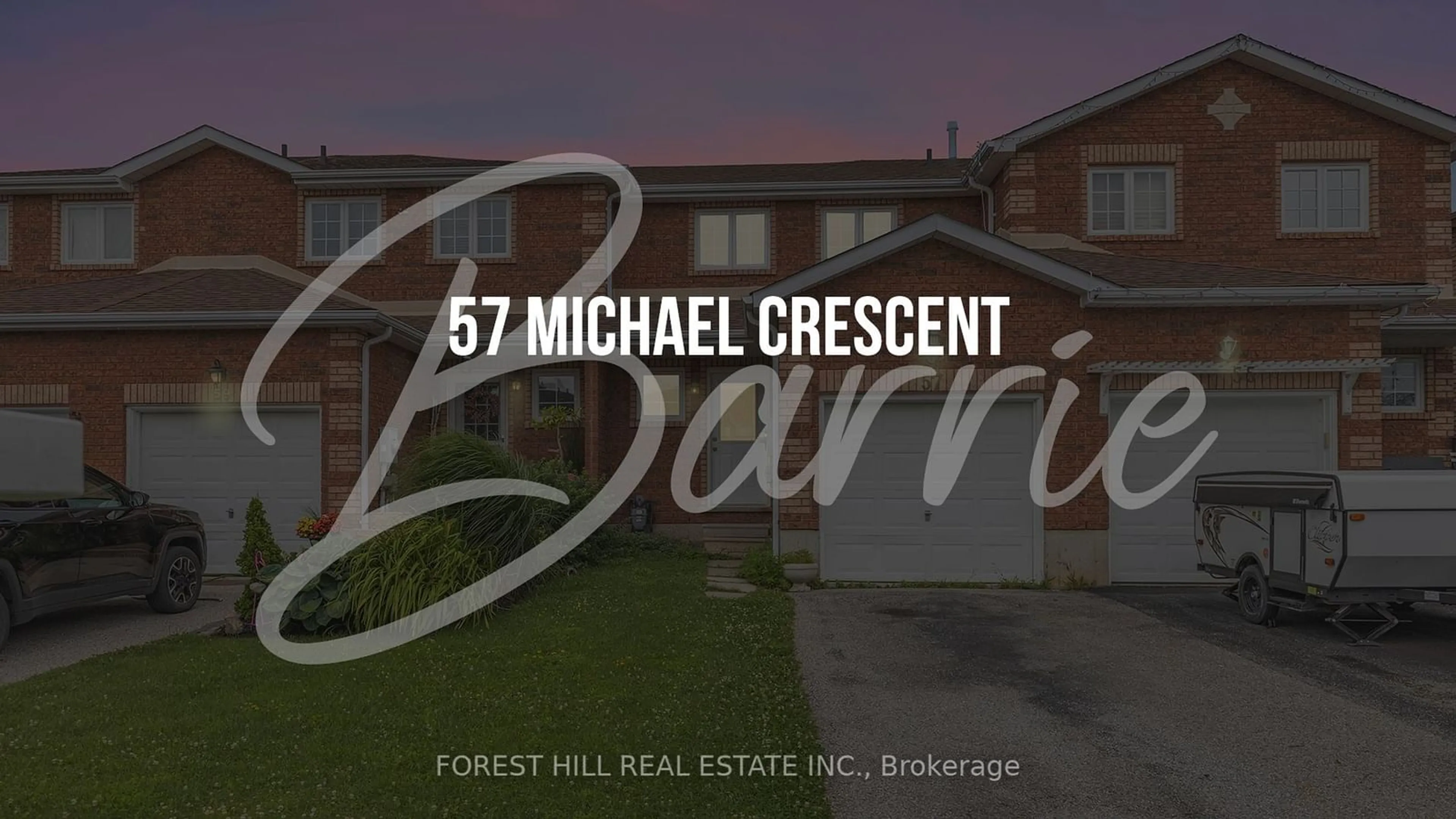 Frontside or backside of a home for 57 Michael Cres, Barrie Ontario L4M 6Z2