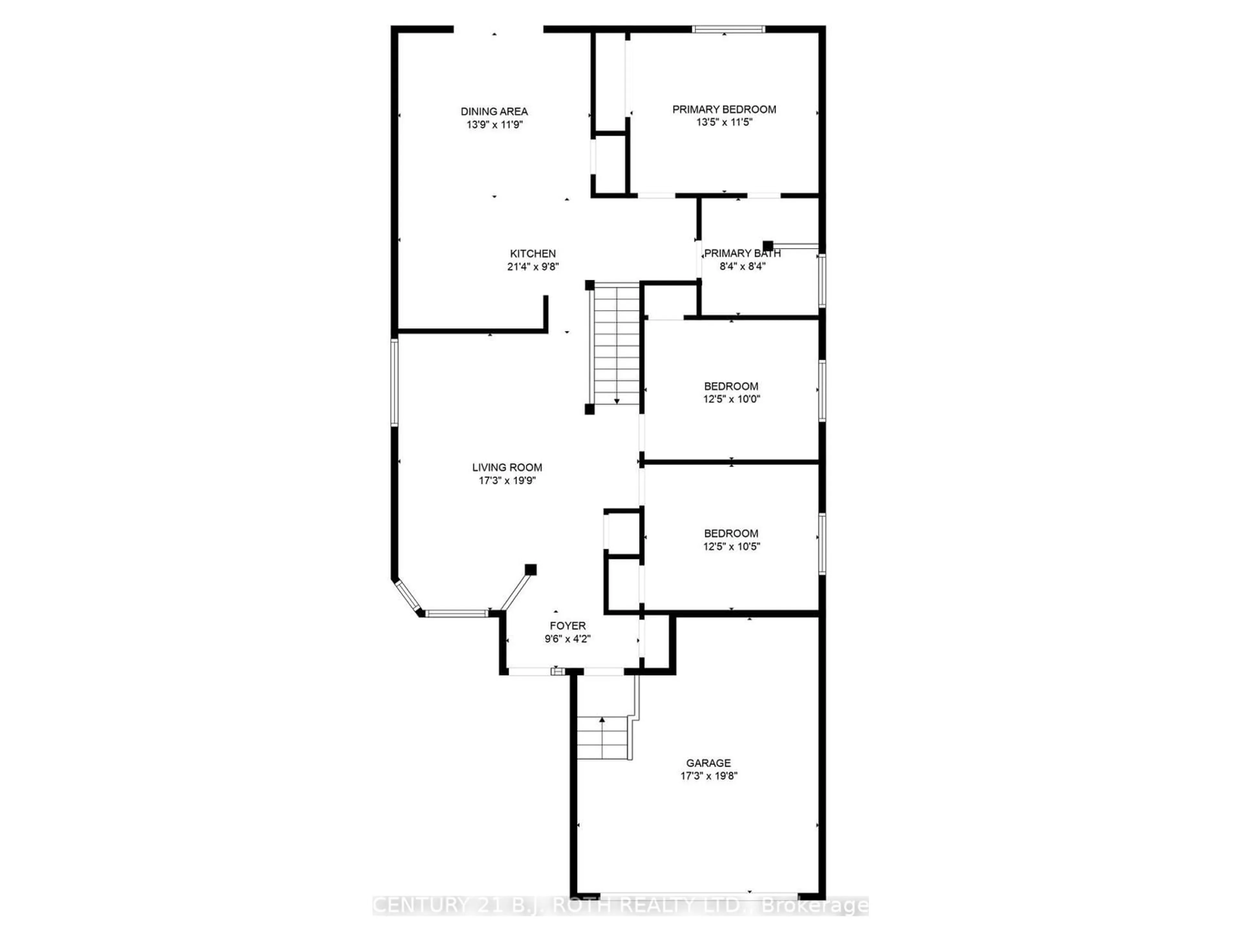 Floor plan for 165 Cheltenham Rd, Barrie Ontario L4M 6S5