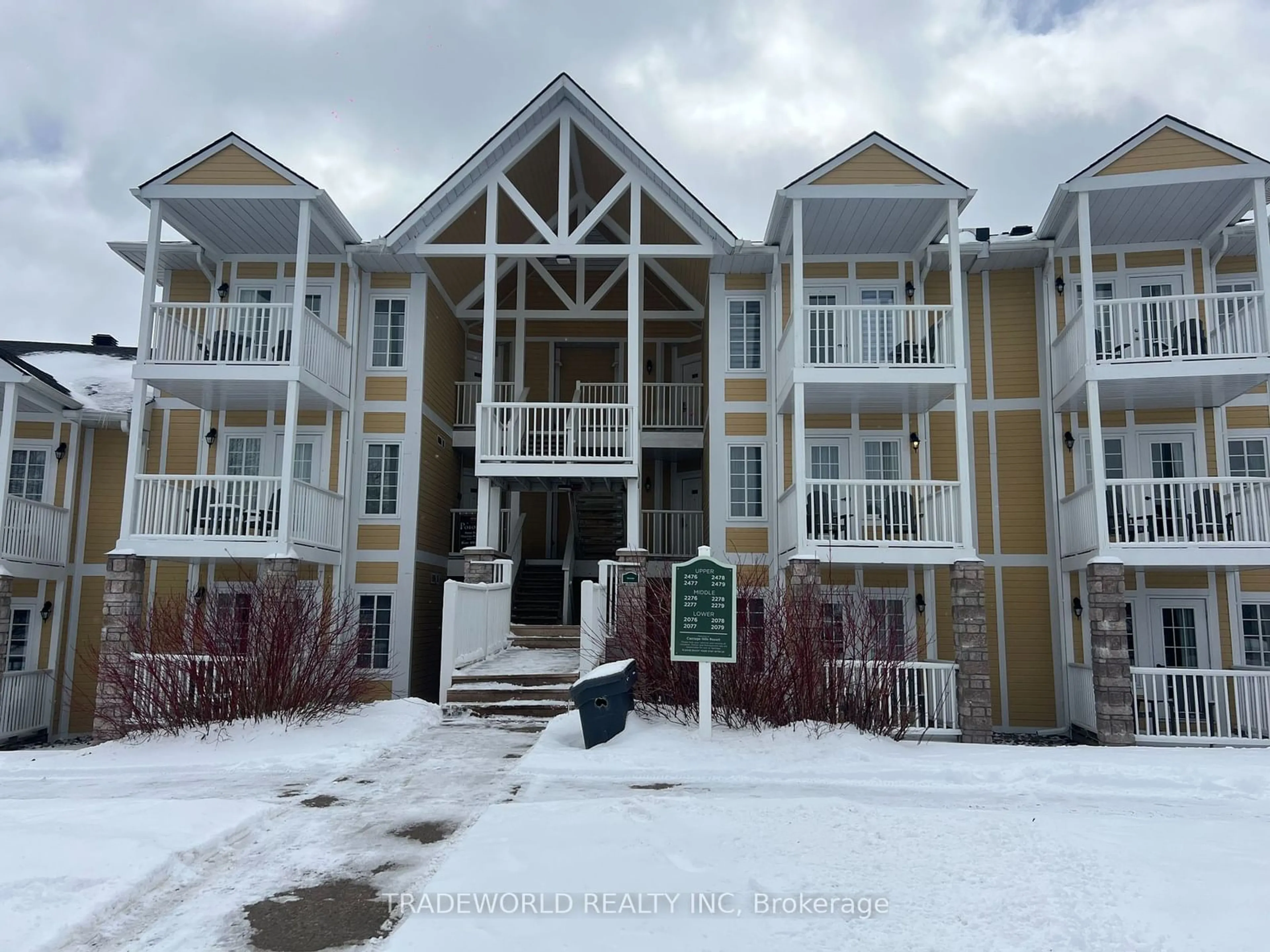 A pic from exterior of the house or condo for 90 Highland Dr #2076-77, Oro-Medonte Ontario L0L 2X0